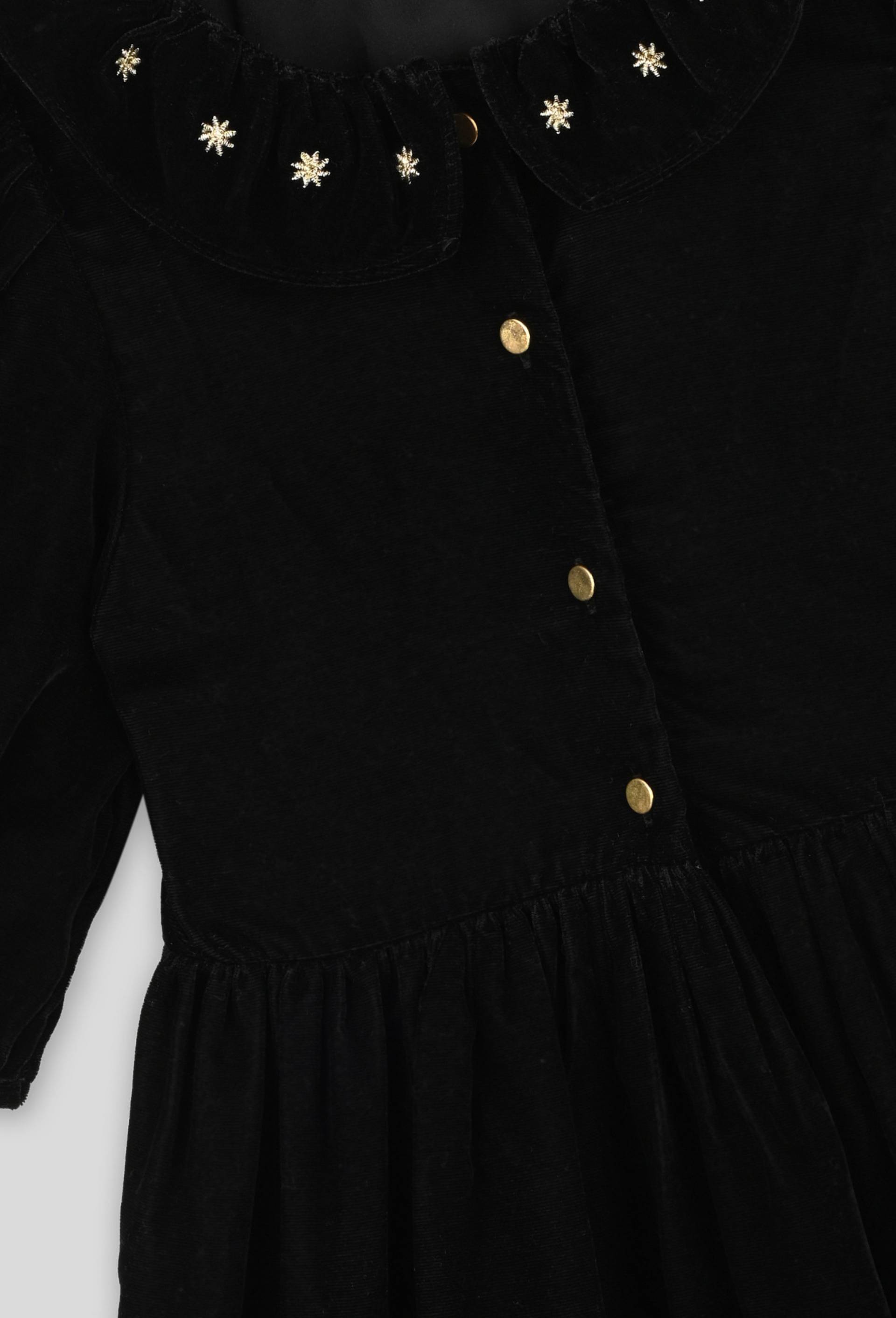 Robe en velours, Noir, large image number 2.0