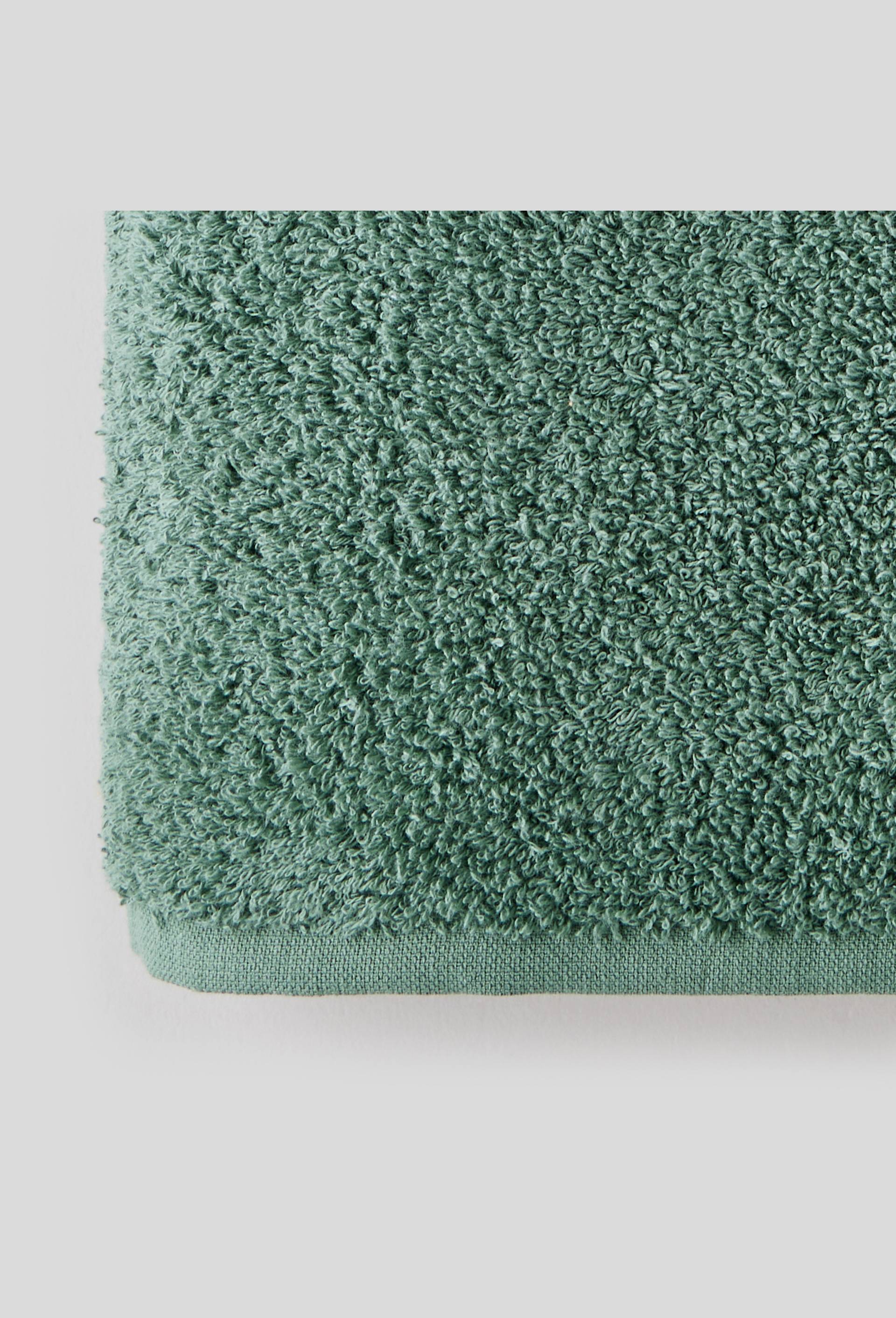 MAXI DRAP DE BAIN UNI PIN 100 x 150 cm, Vert foncé, large image number 1