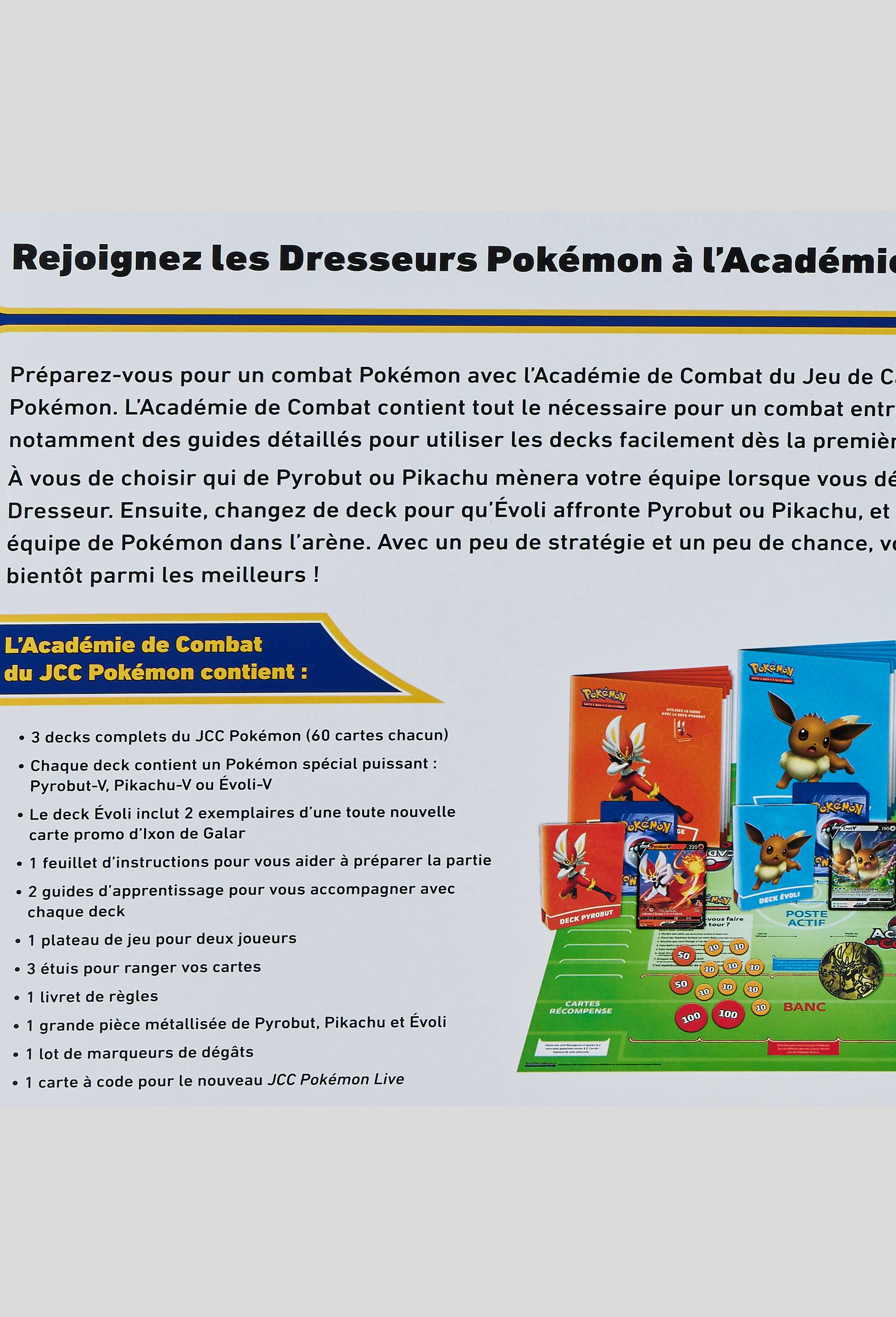 Coffret Pok&eacute;mon - Acad&eacute;mie de Combat V2, Multicolore, large image number 1