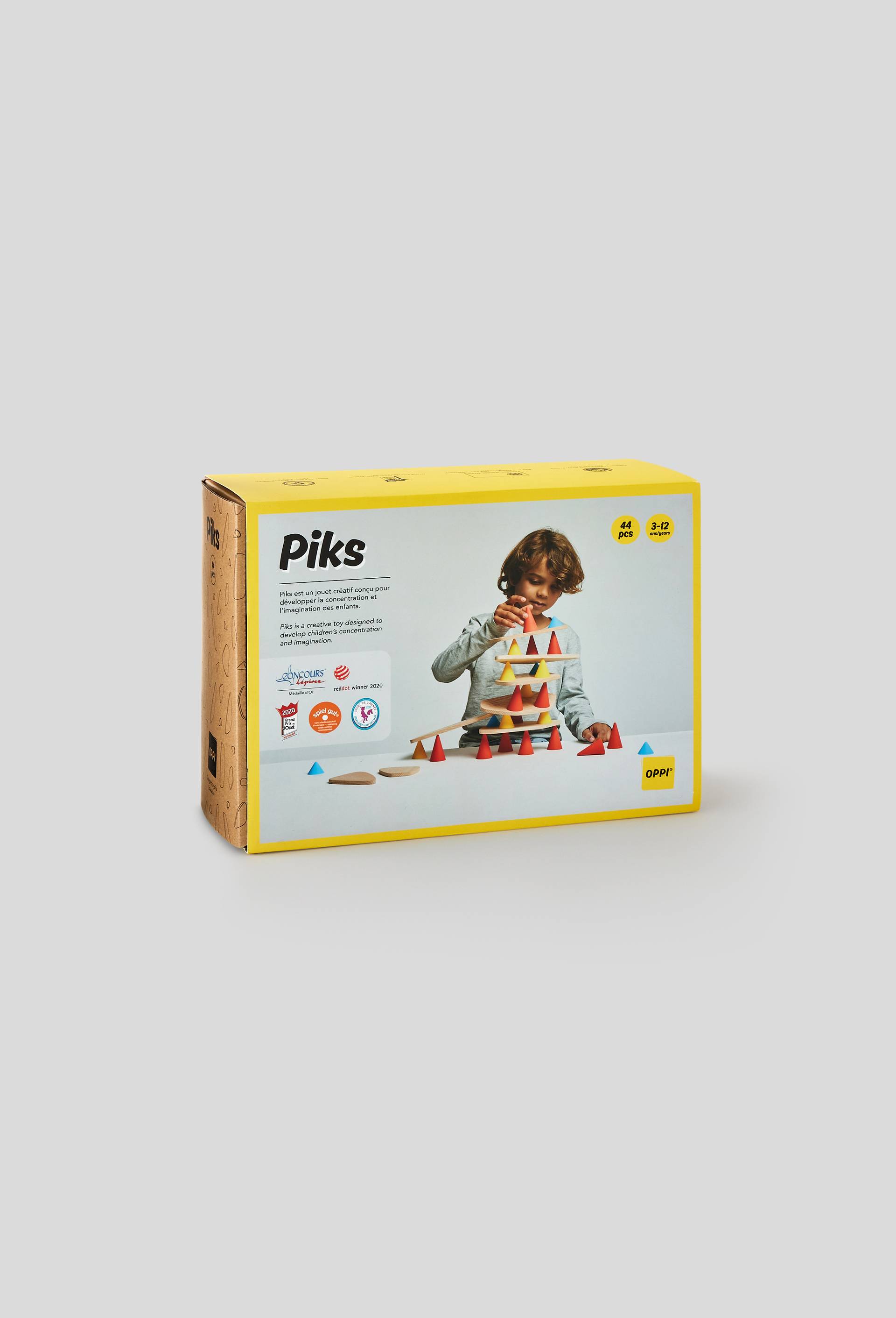 Jeu de contrcution Kit Piks Medium, Multicolore, large image number 0