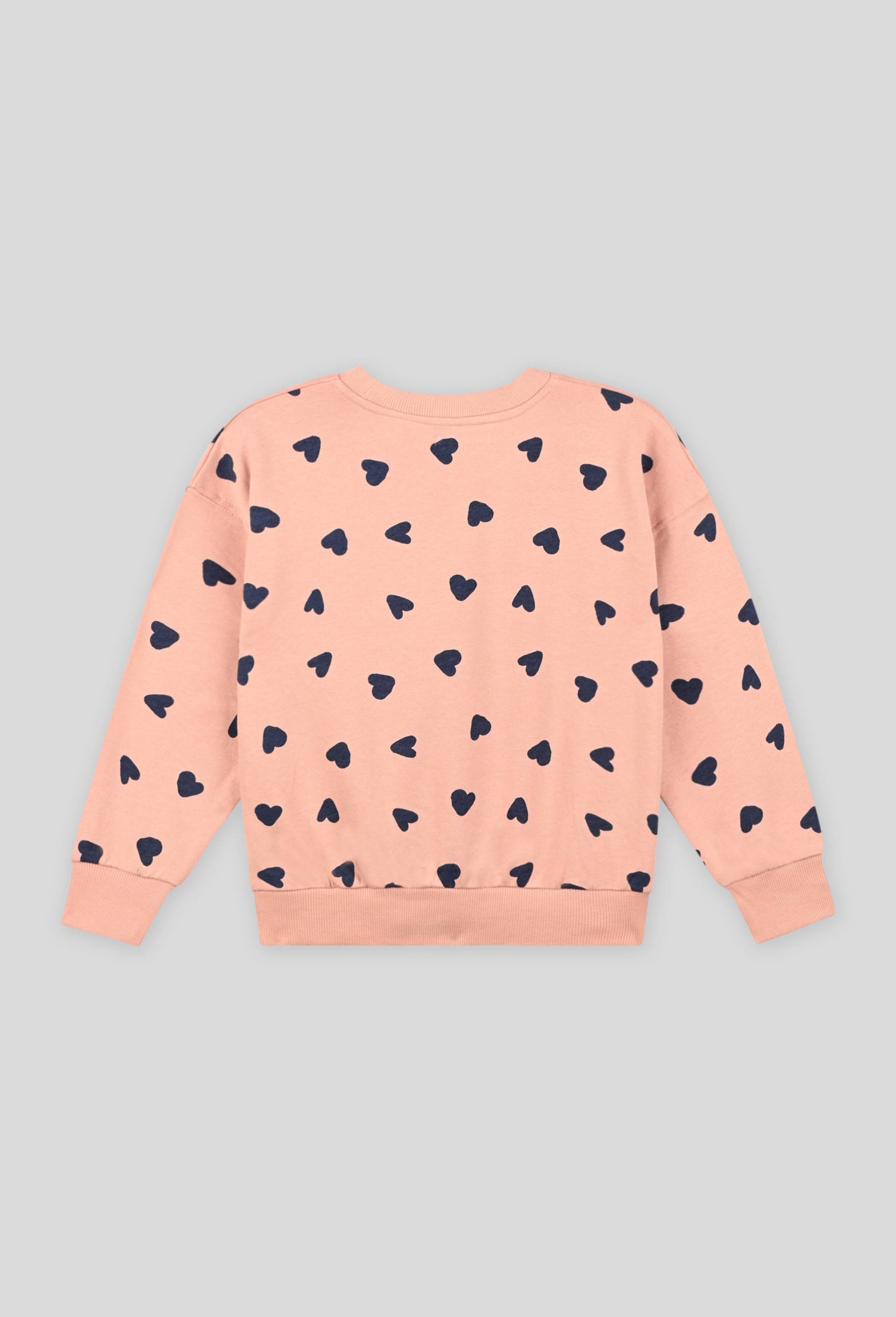 Pyjama Femme Rose Pomme - Taille 4 - 100% Coton Imprimé Cœurs - Orange - Neuf Avec étiquettes