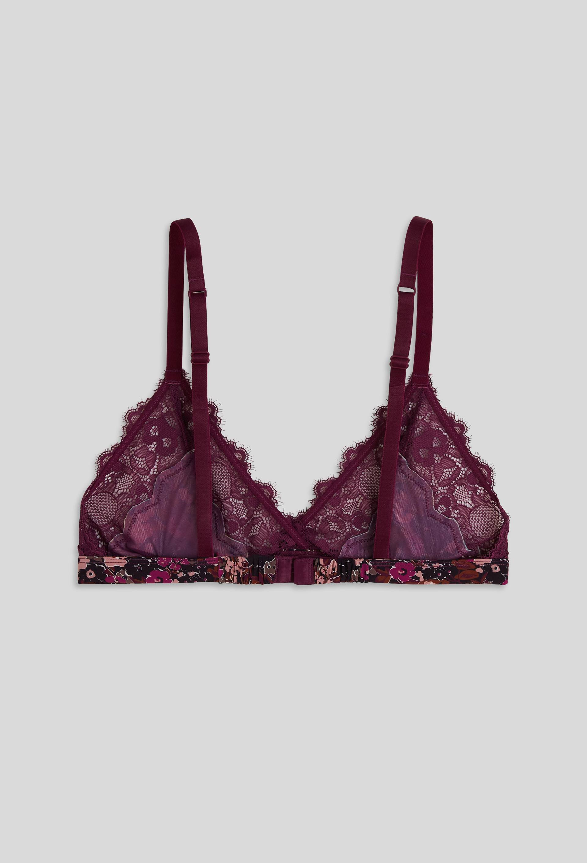 Soutien-gorge triangle AVRIL, Oeko-Tex, Violet, large image number 1
