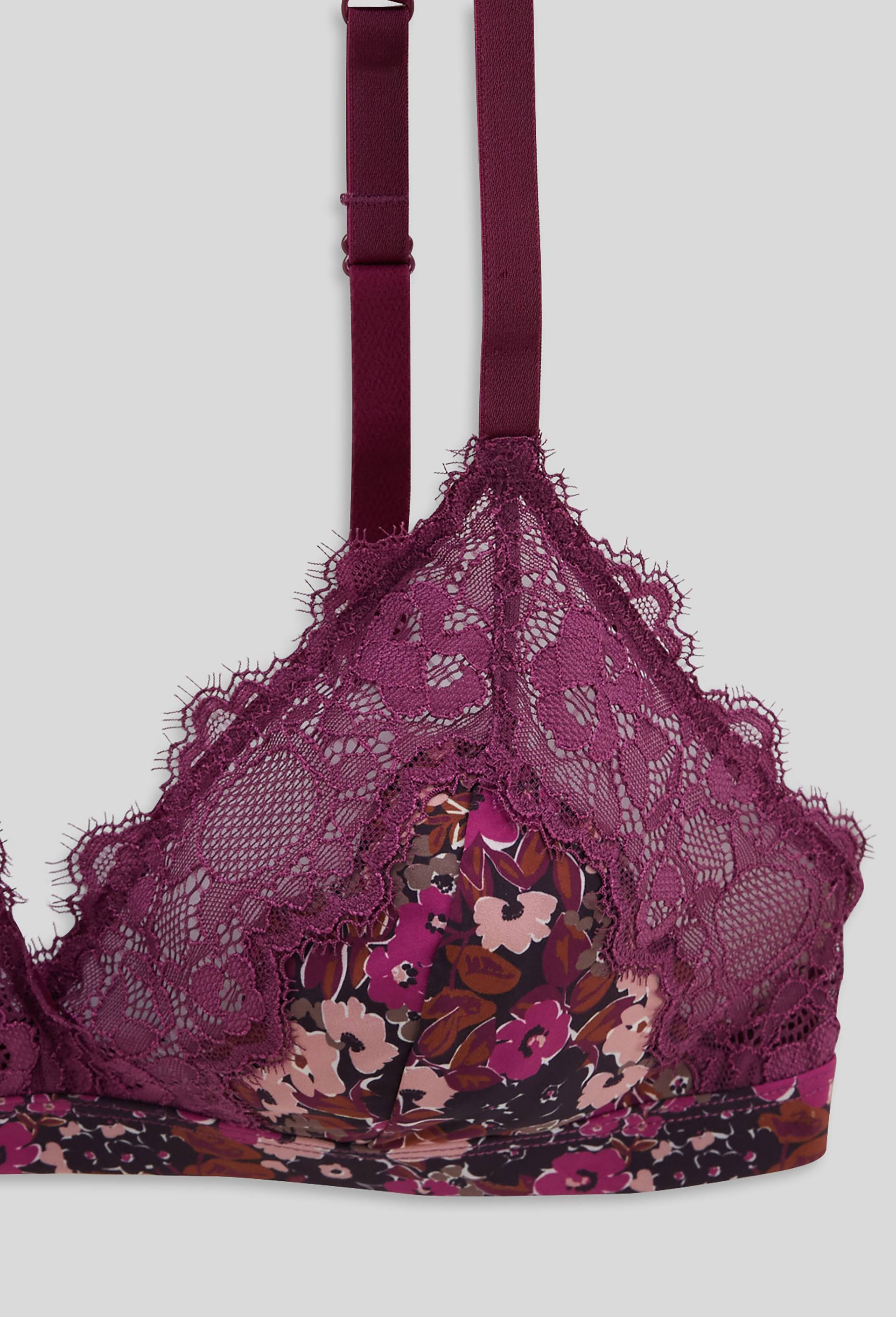 Soutien-gorge triangle AVRIL, Oeko-Tex, Violet, large image number 2