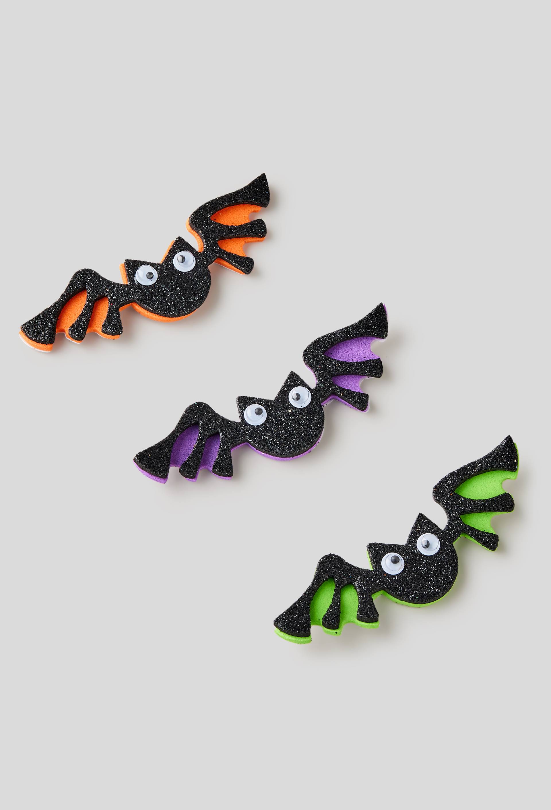 Sticker chauve souris mousse boir 12 pièces, Multicolore, large image number 1