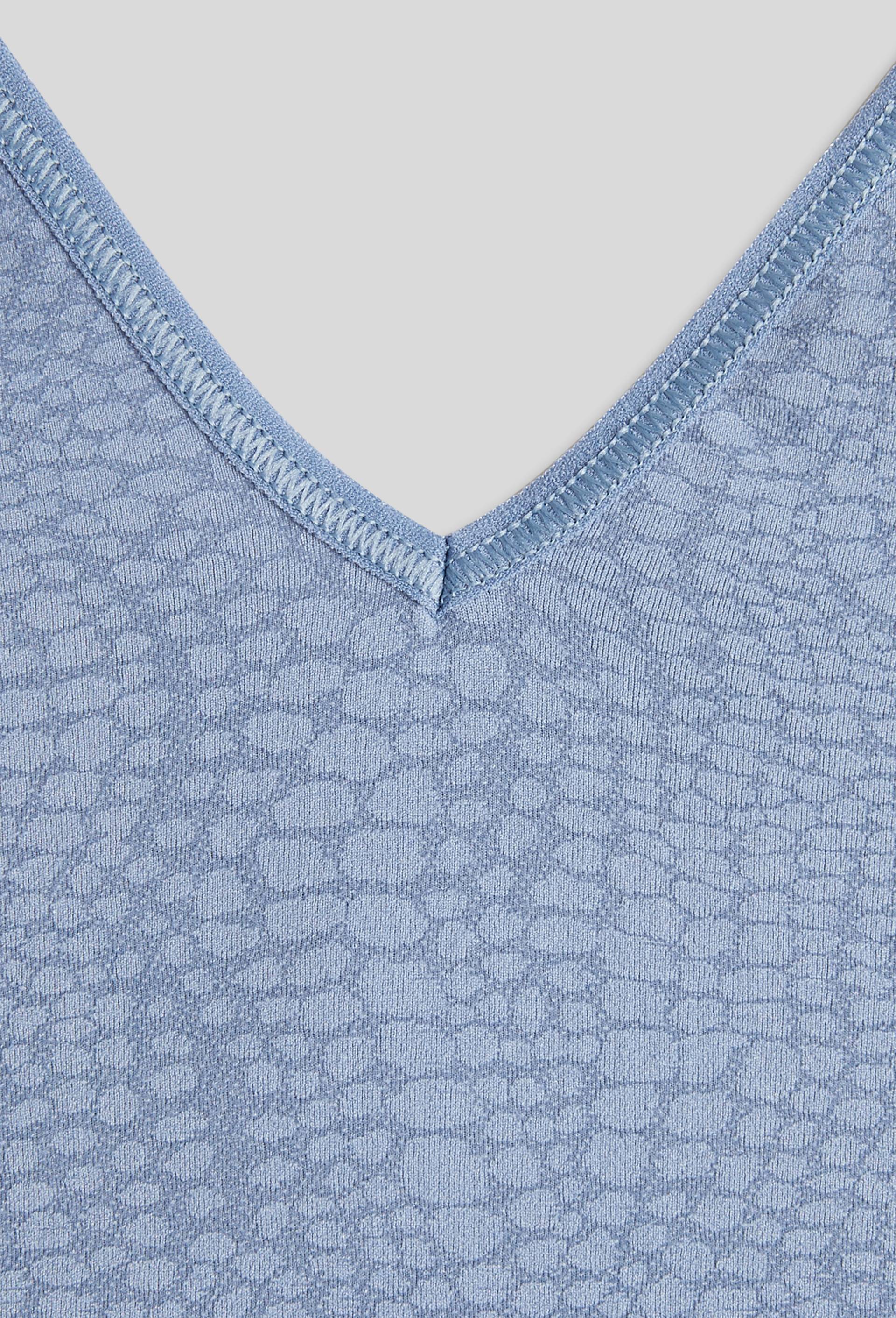 Brassière LOUISE sans couture, Oeko-Tex, Bleu, large image number 2