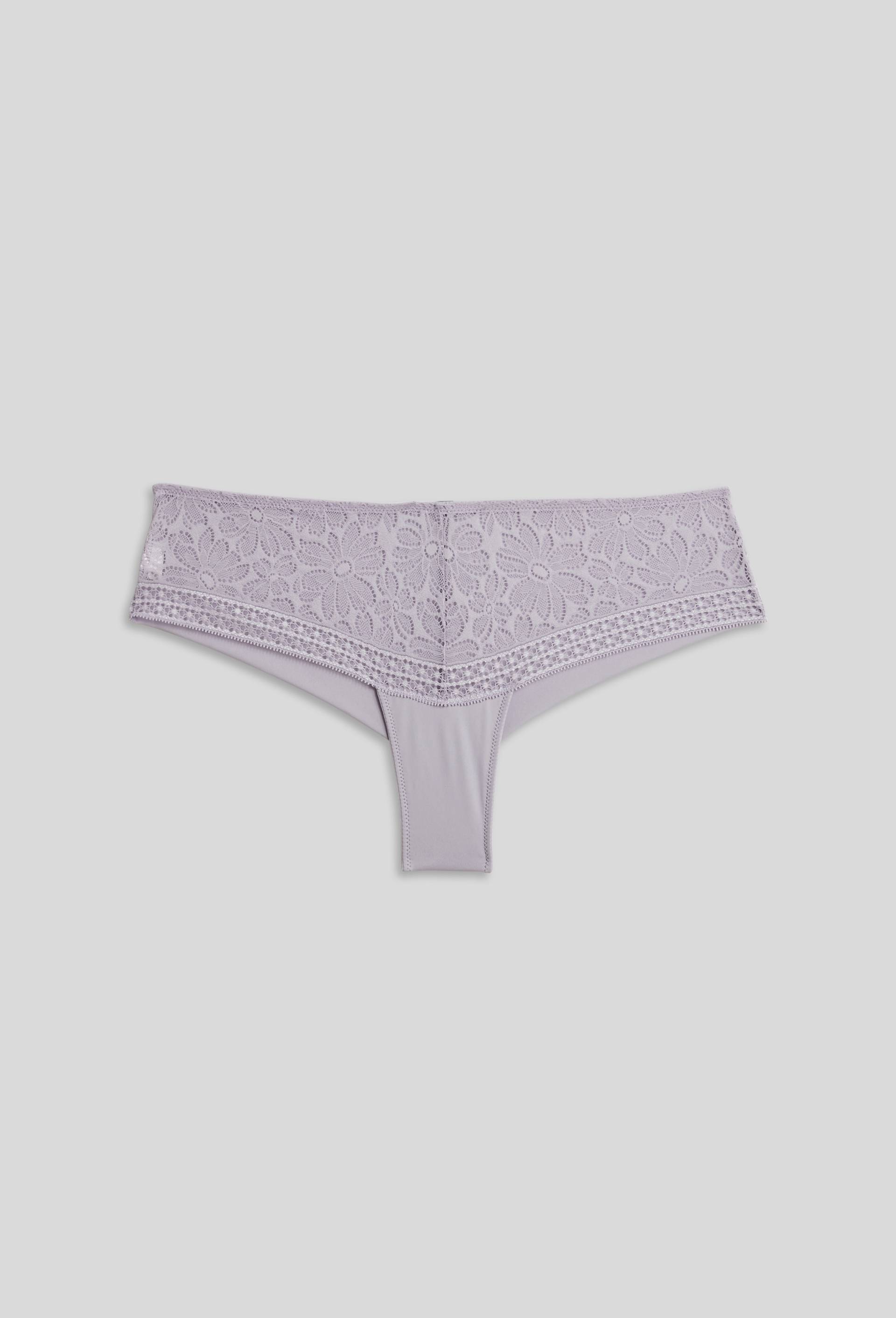 shorty helene en dentelle, oeko-tex