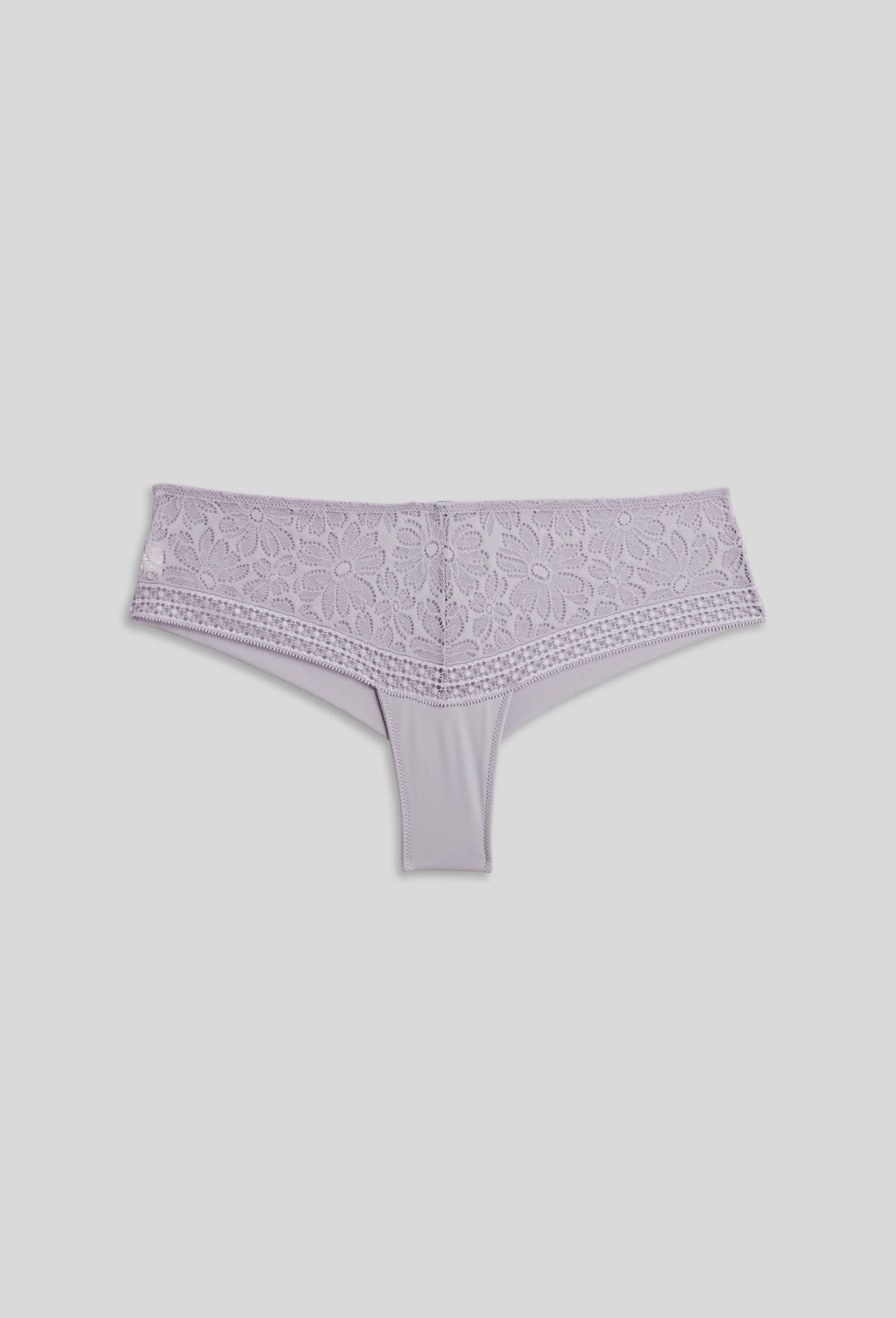 Shorty HELENE en dentelle, Oeko-Tex, Violet clair, large image number 0