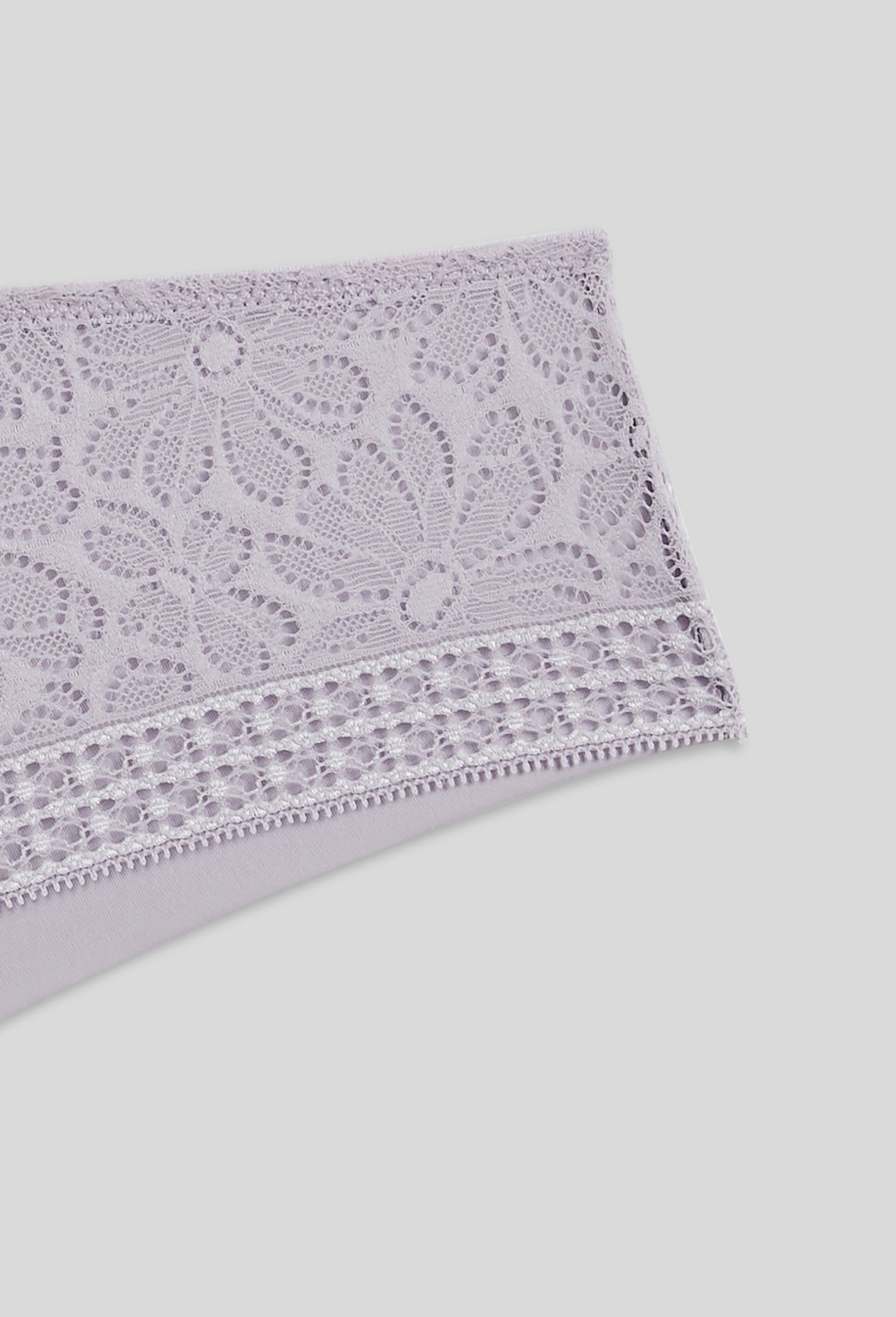 Shorty HELENE en dentelle, Oeko-Tex, Violet clair, large image number 2
