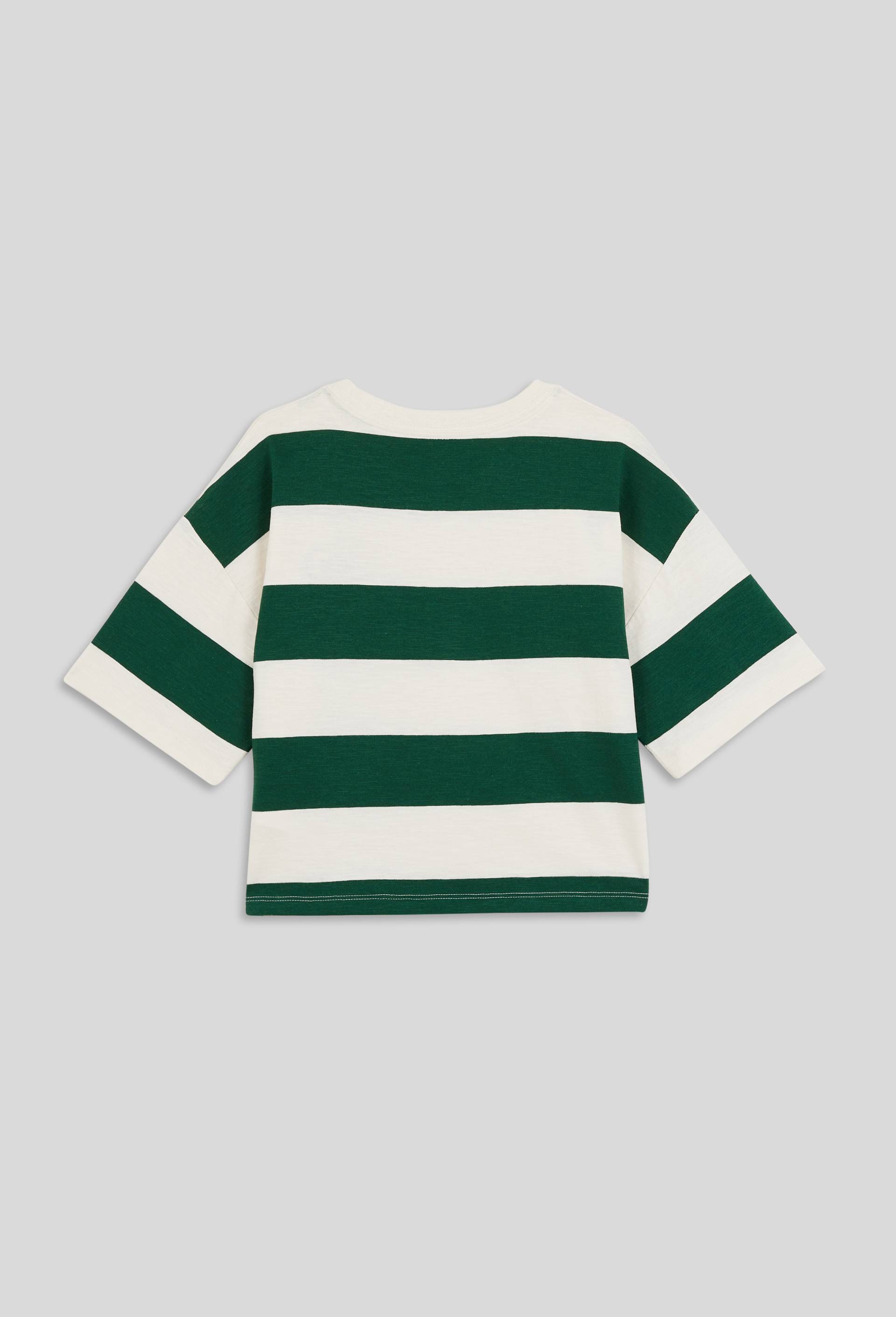 Teeshirt imprimé, Coton BIO, Vert foncé, large image number 2