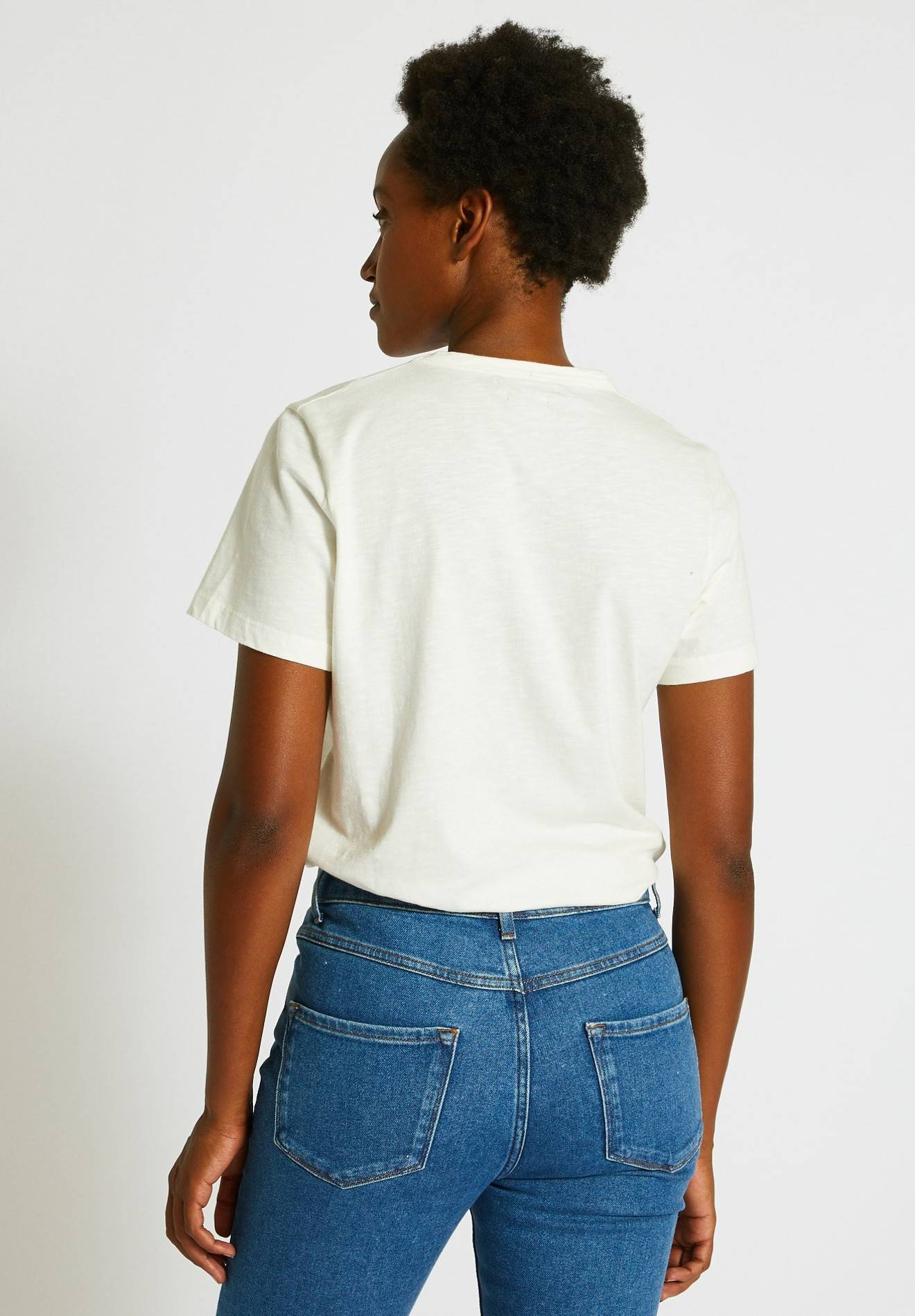 T-shirt en coton, Ecru, large image number 4