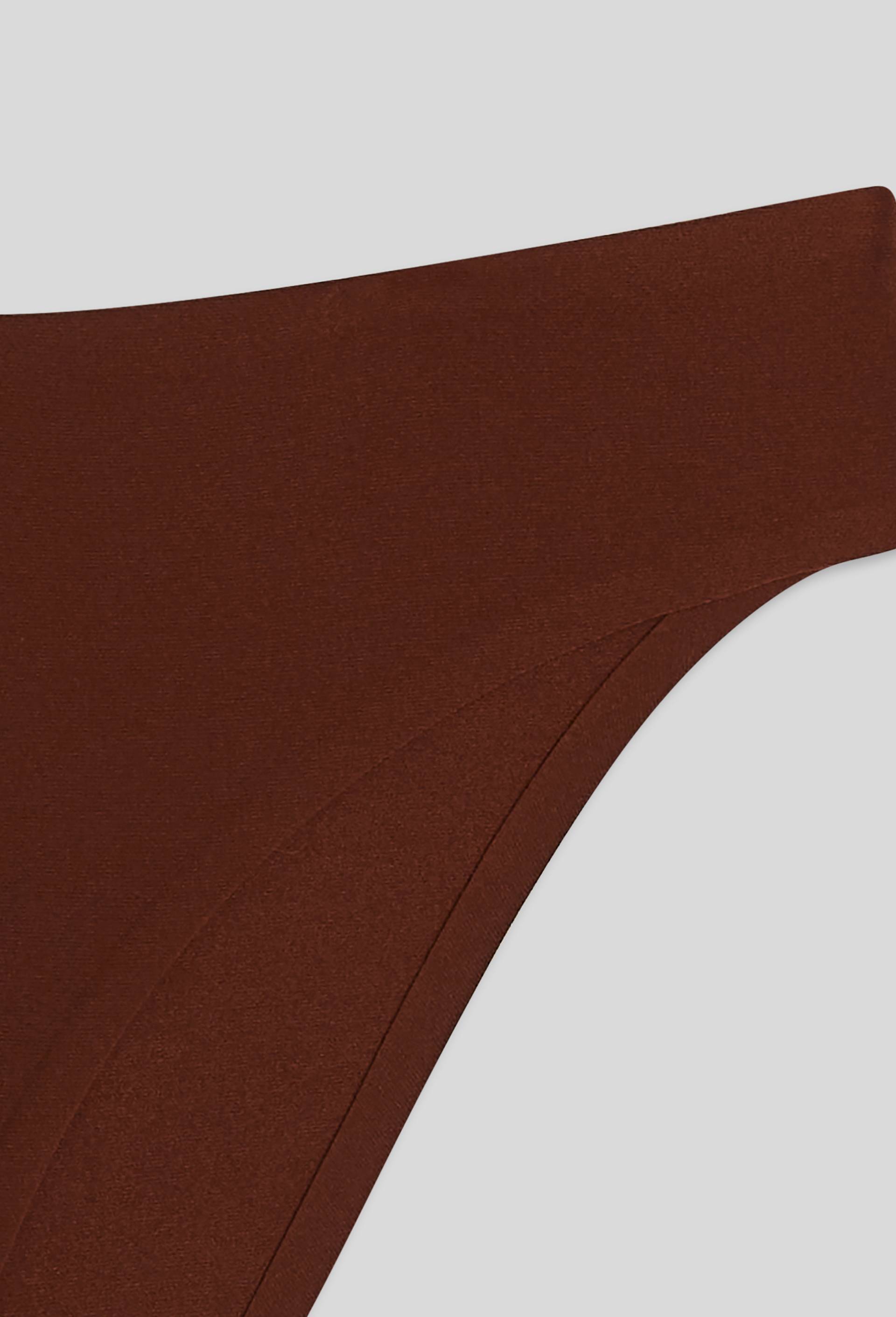 Culotte JULIA en microfibre, Oeko-Tex, Brun, large image number 2