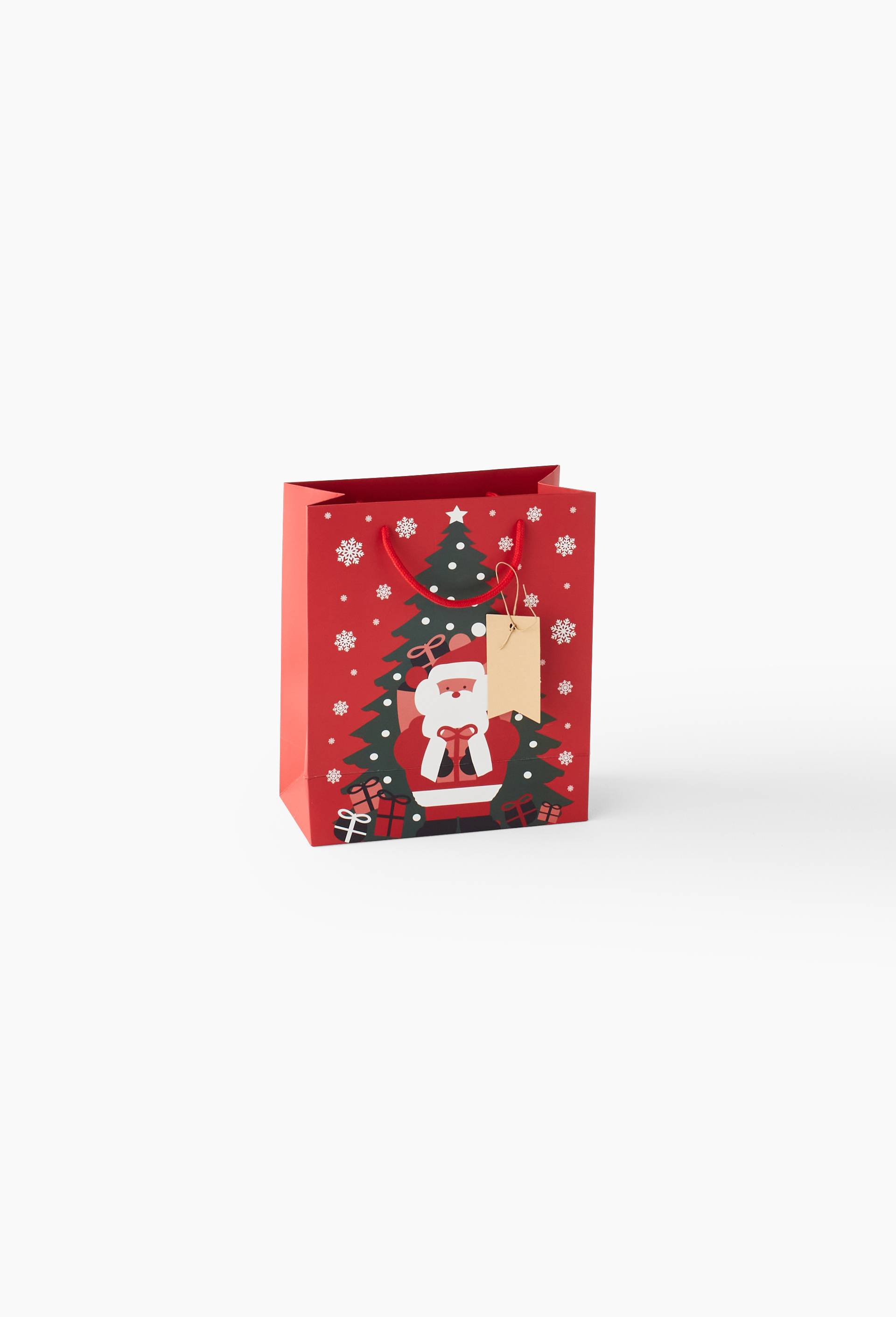 Sac cadeau, 50cm, Rouge, large image number 0