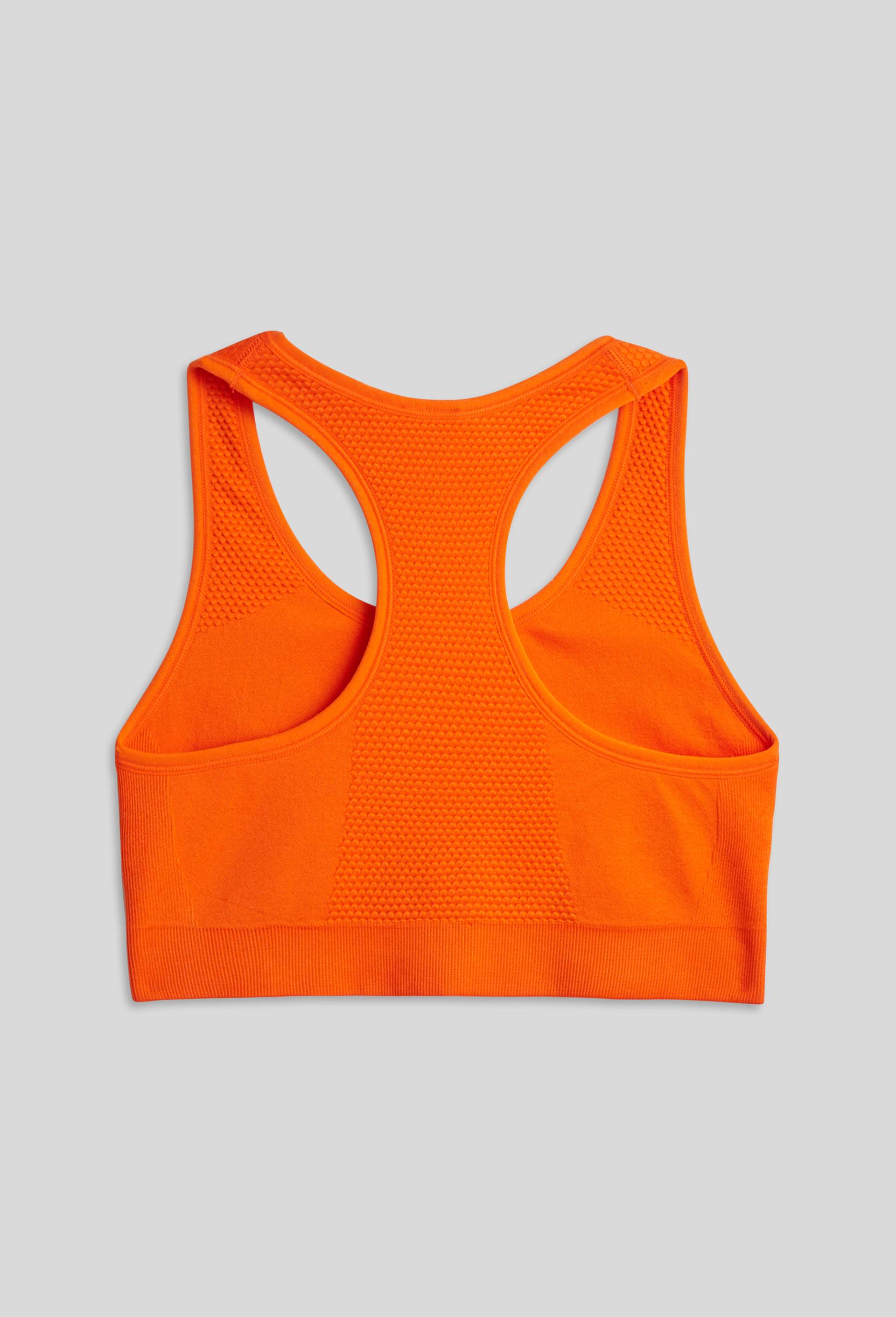 Brassière de sport réversible, certifiée OEKO-TEX, Orange, large image number 1.0