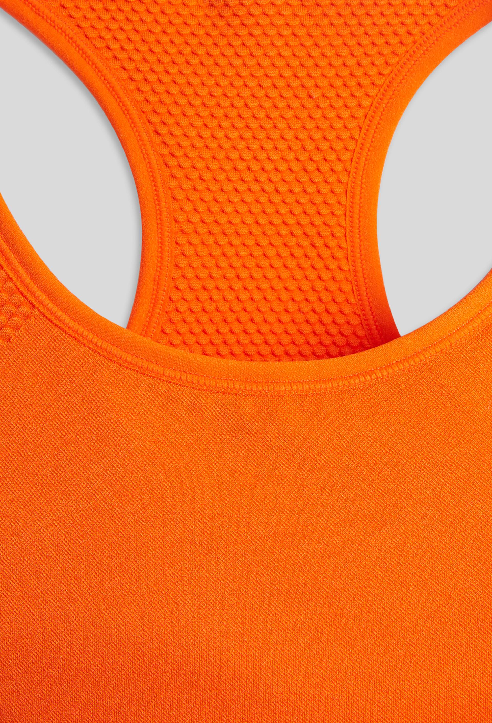 Brassière de sport réversible, certifiée OEKO-TEX, Orange, large image number 2.0