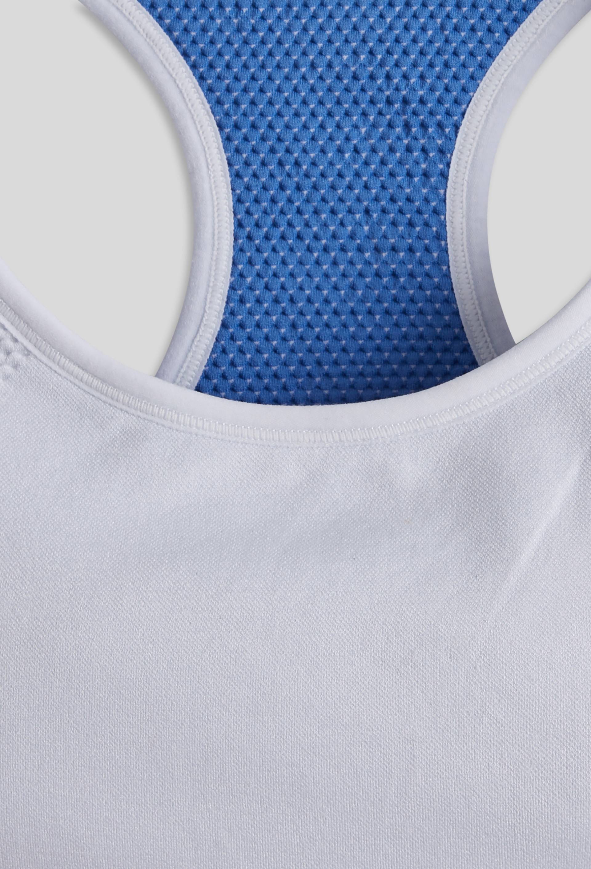 Brassière de sport réversible, certifiée OEKO-TEX, BLEU, large image number 2.0
