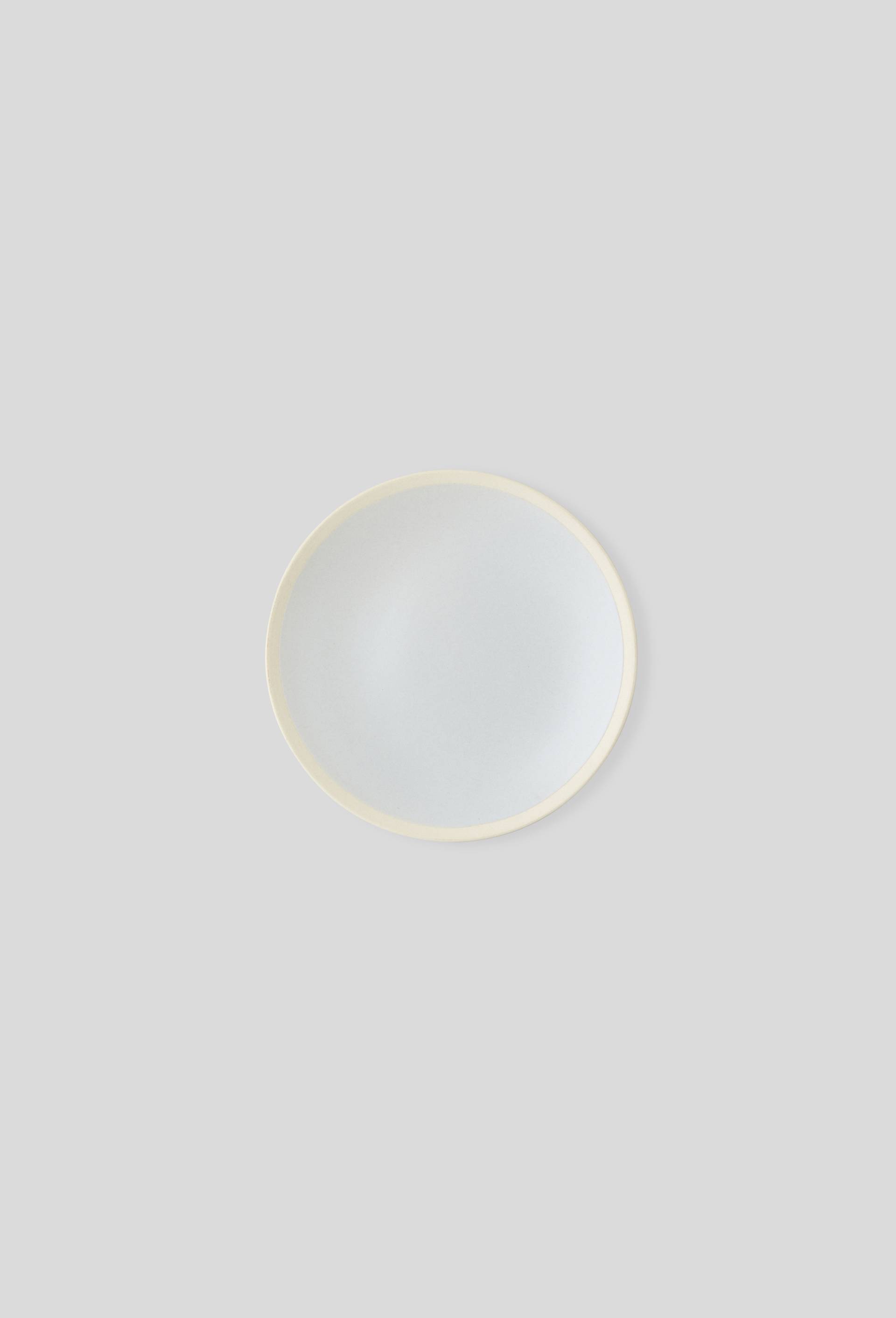 Assiette à pain liseré biscuit, 14cm, Gris, large image number 0.0