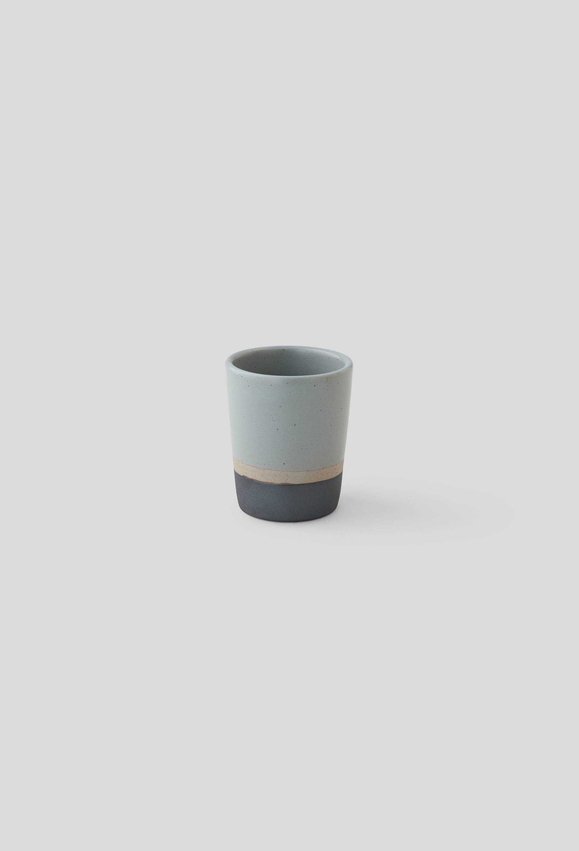 Tasse expresso tricolore, 11cL, Gris foncé, large image number 0.0