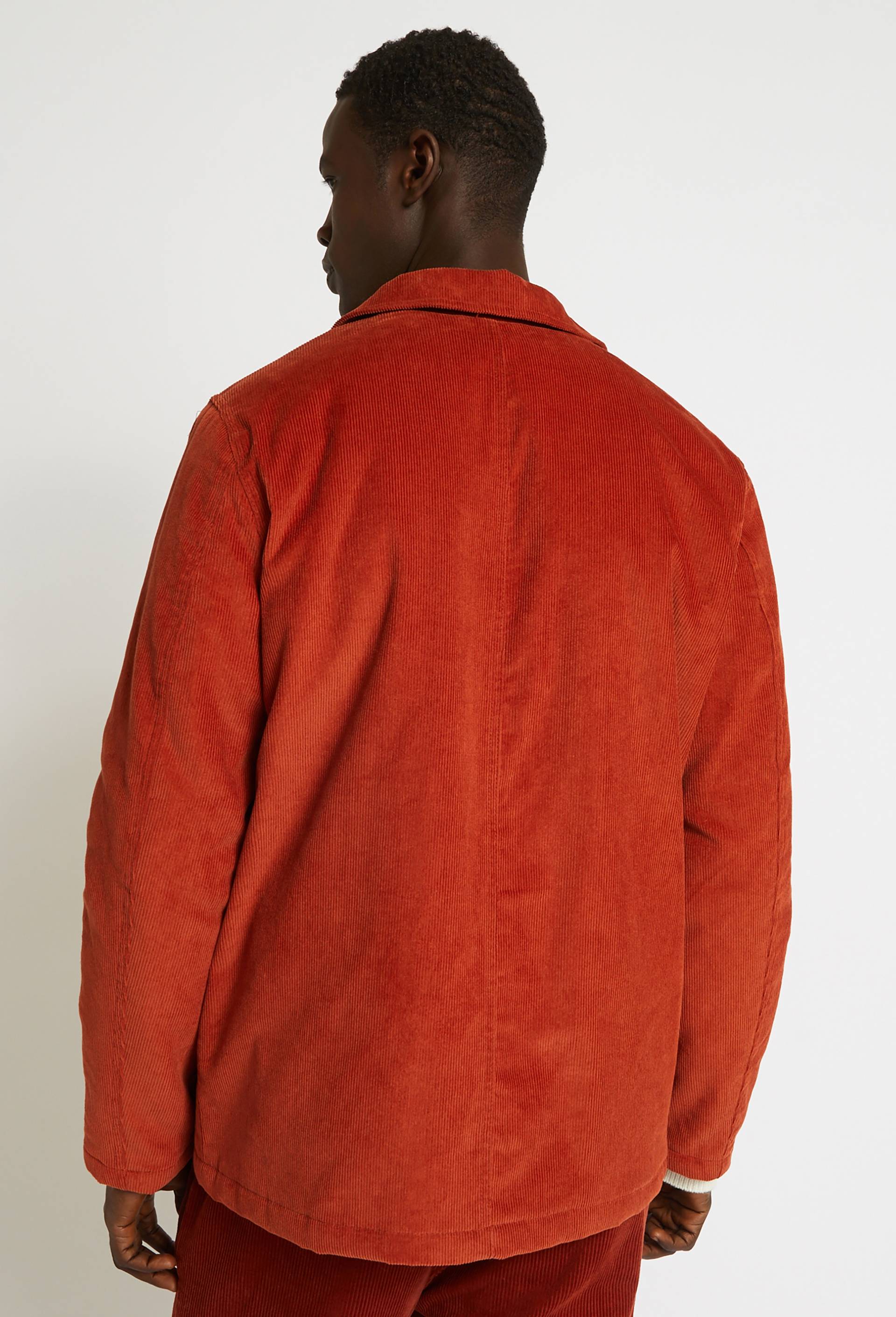 Veste en velours, coton certifié Oekotex, Rouge foncé, large image number 1
