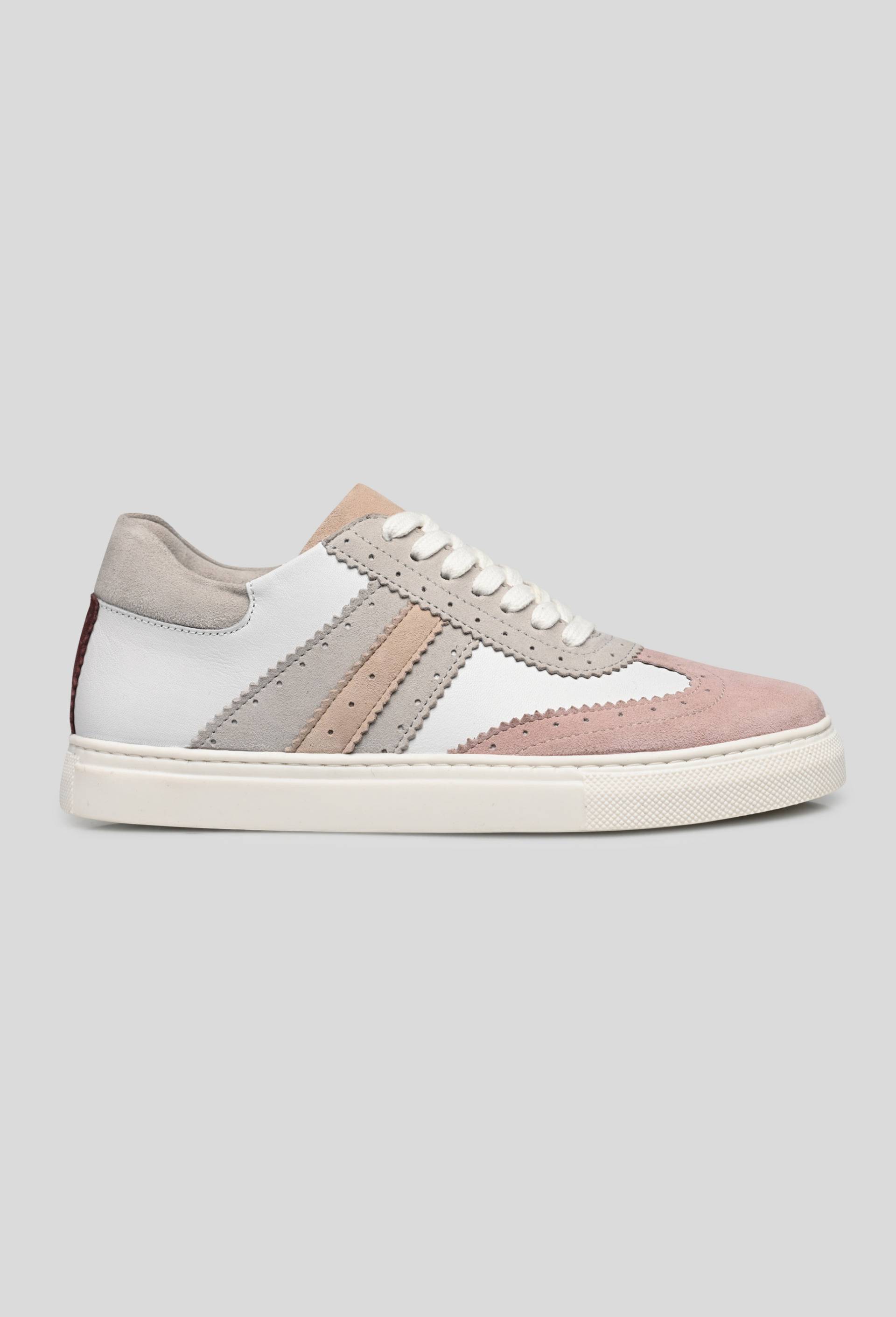 Baskets , cuir responsable, Rose, large image number 0