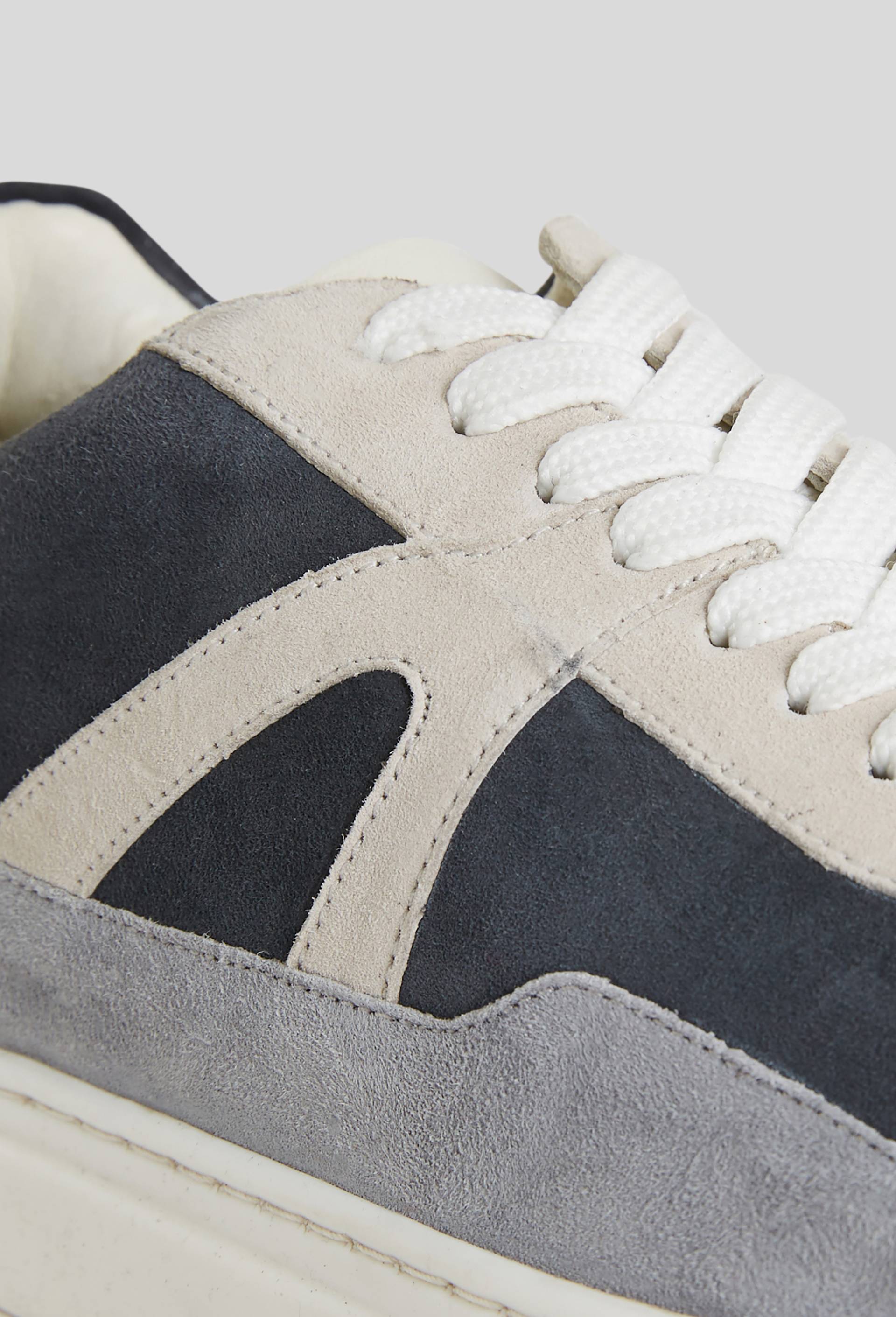 Baskets ,cuir responsable, Gris clair, large image number 2.0