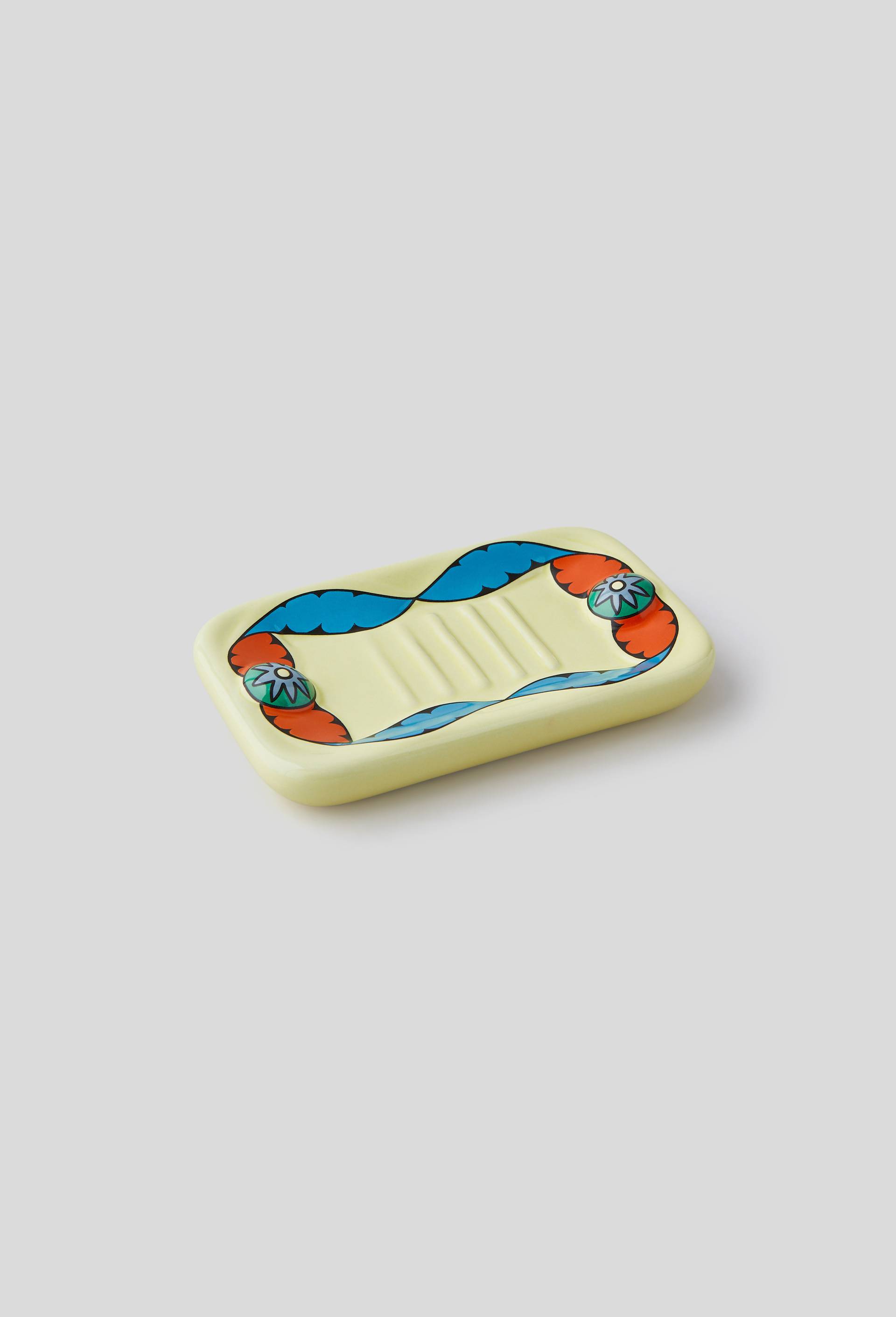 Porte savon - PIERRE MARIE x Monoprix, Jaune clair, large image number 0