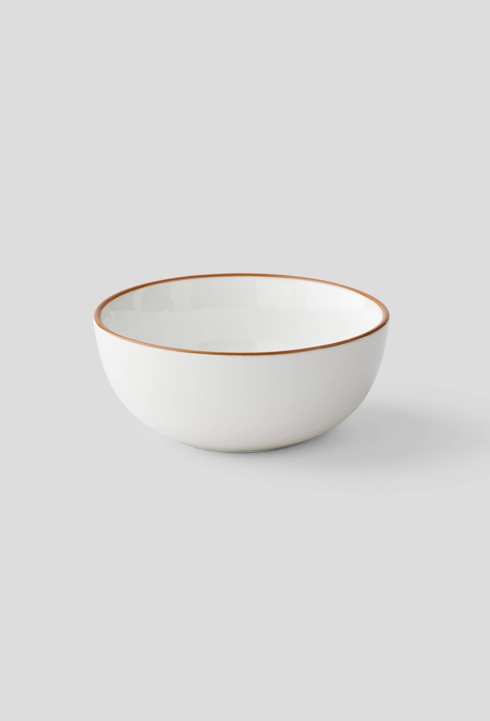 Bol liseré, diamètre 11cm, Blanc, large image number 0.0