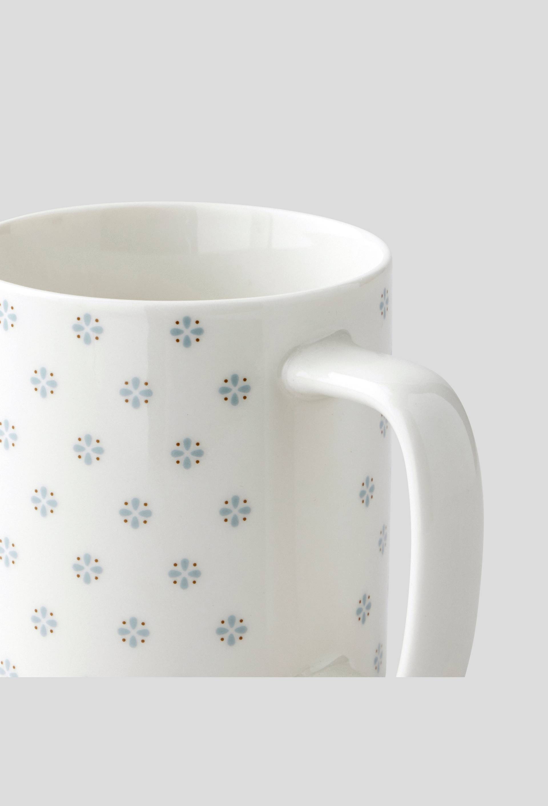 Mug droit imprimé, 32cL, Blanc, large image number 1.0
