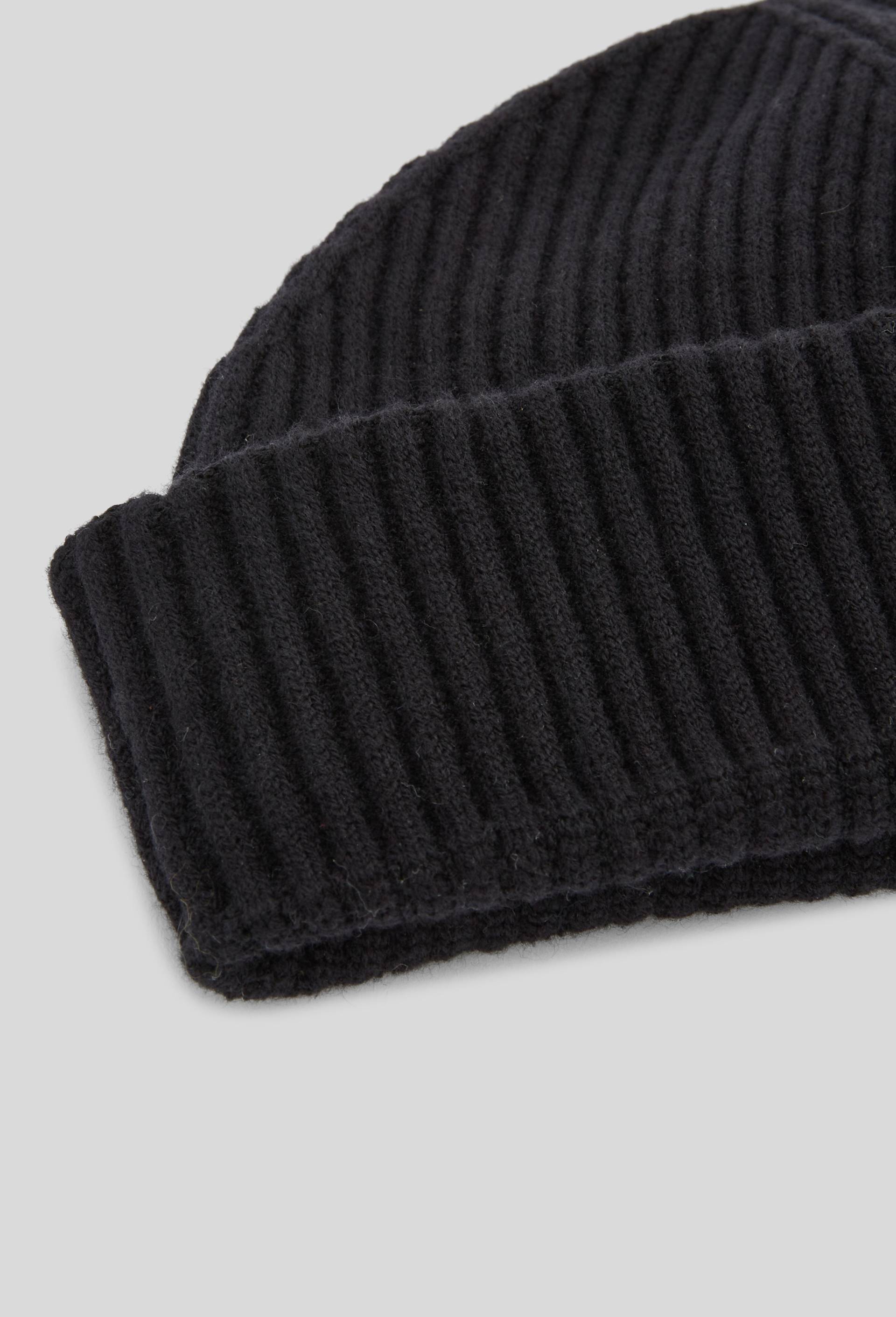Bonnet c&ocirc;tel&eacute;, Noir, large image number 1