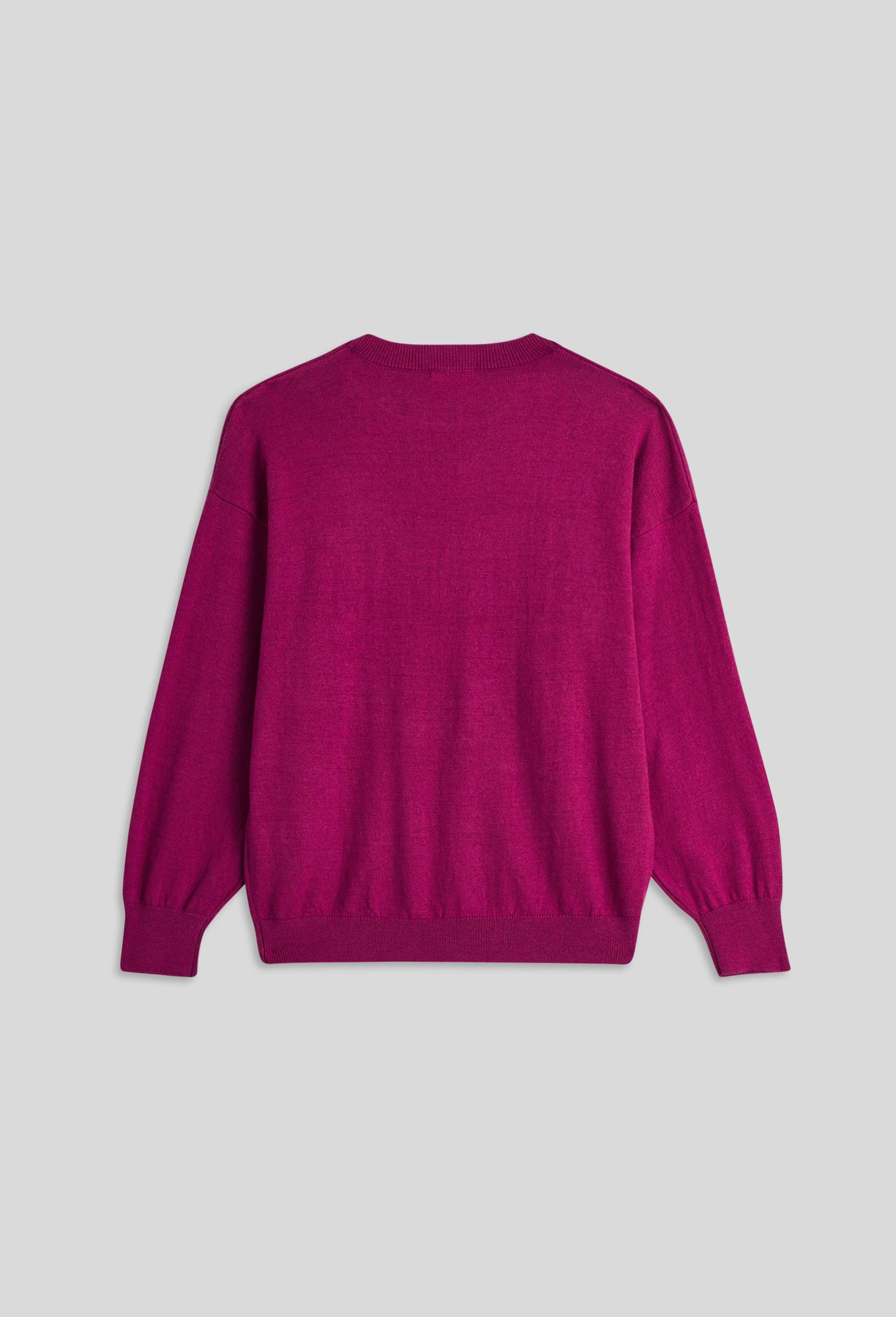 Sweat "bonnes ondes", Oeko-Tex, Rose, large image number 2