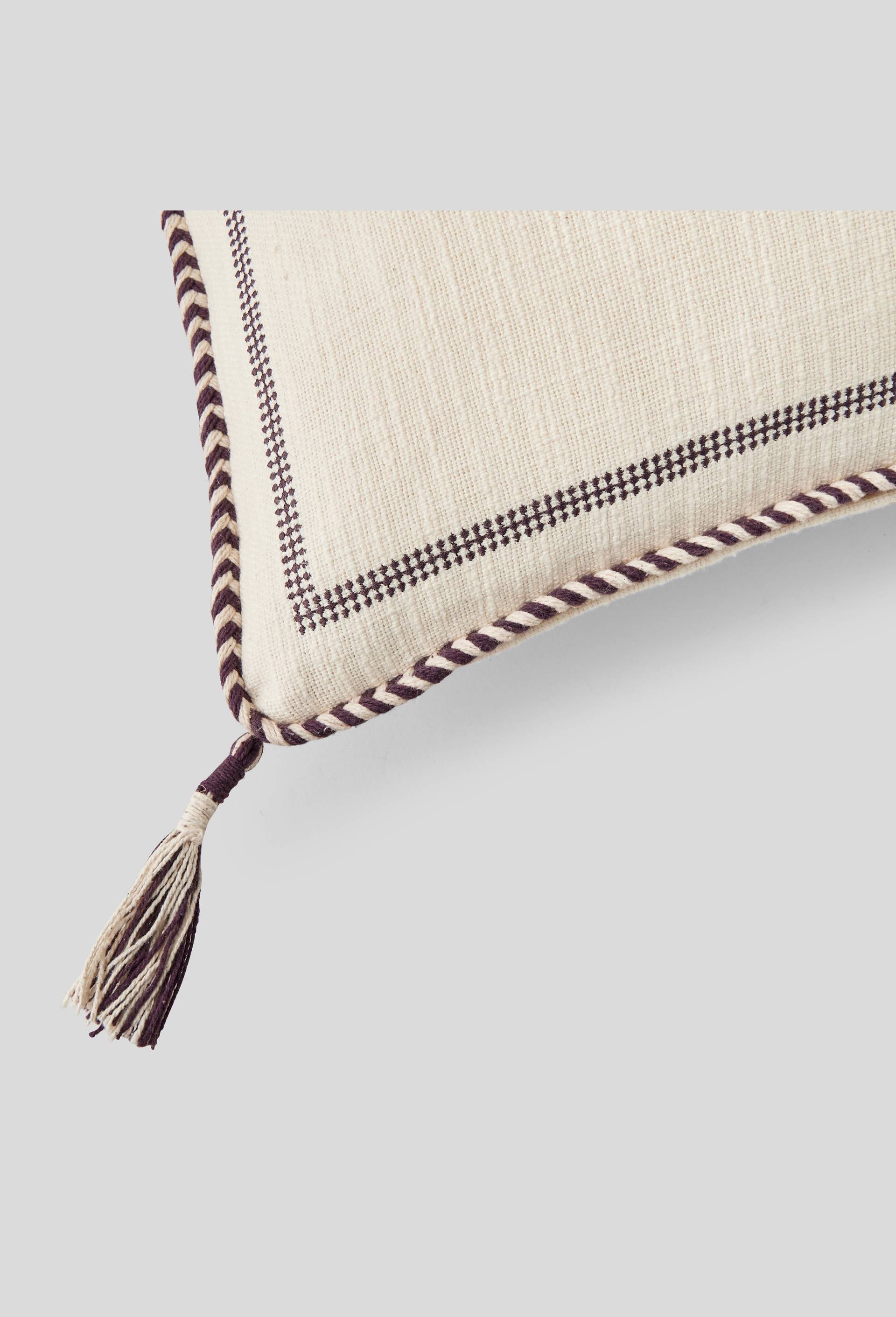 Coussin sabra naturel, 45 x 45 cm, coton, Beige clair, large image number 1
