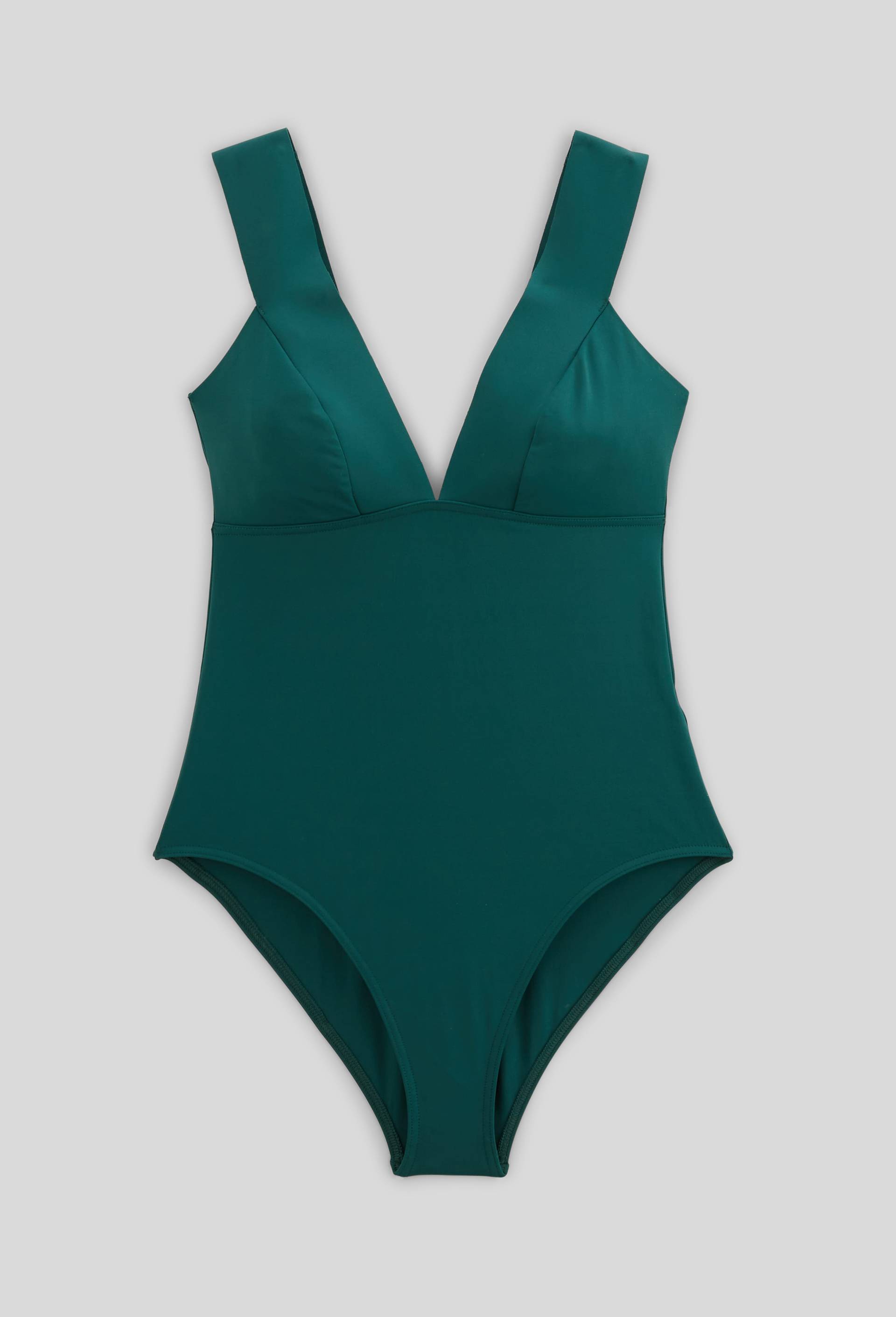 Maillot de bain 1 pièce MAYA, Vert foncé, large image number 2.0