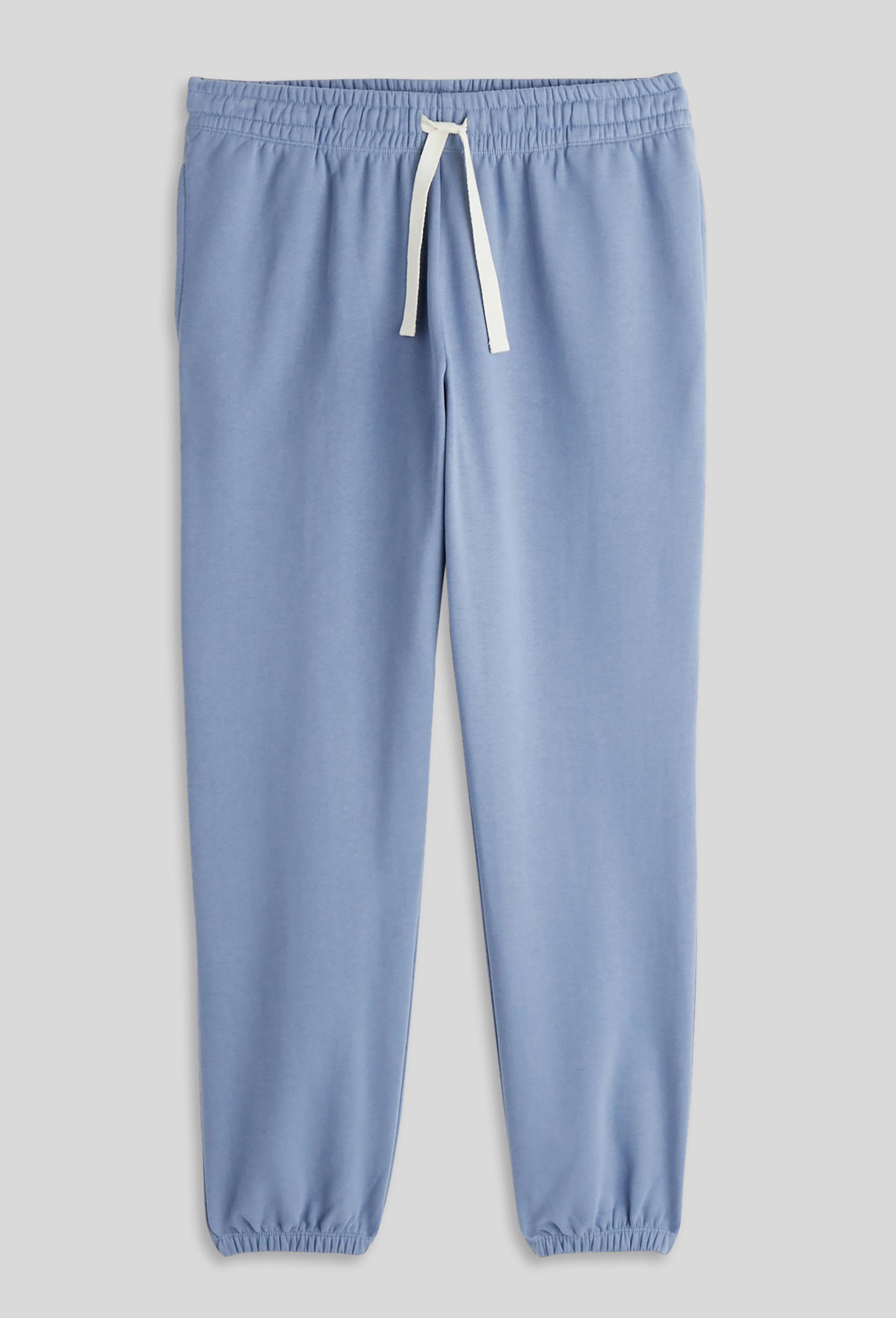 Jogging molleton en coton BIO, Bleu, large image number 2