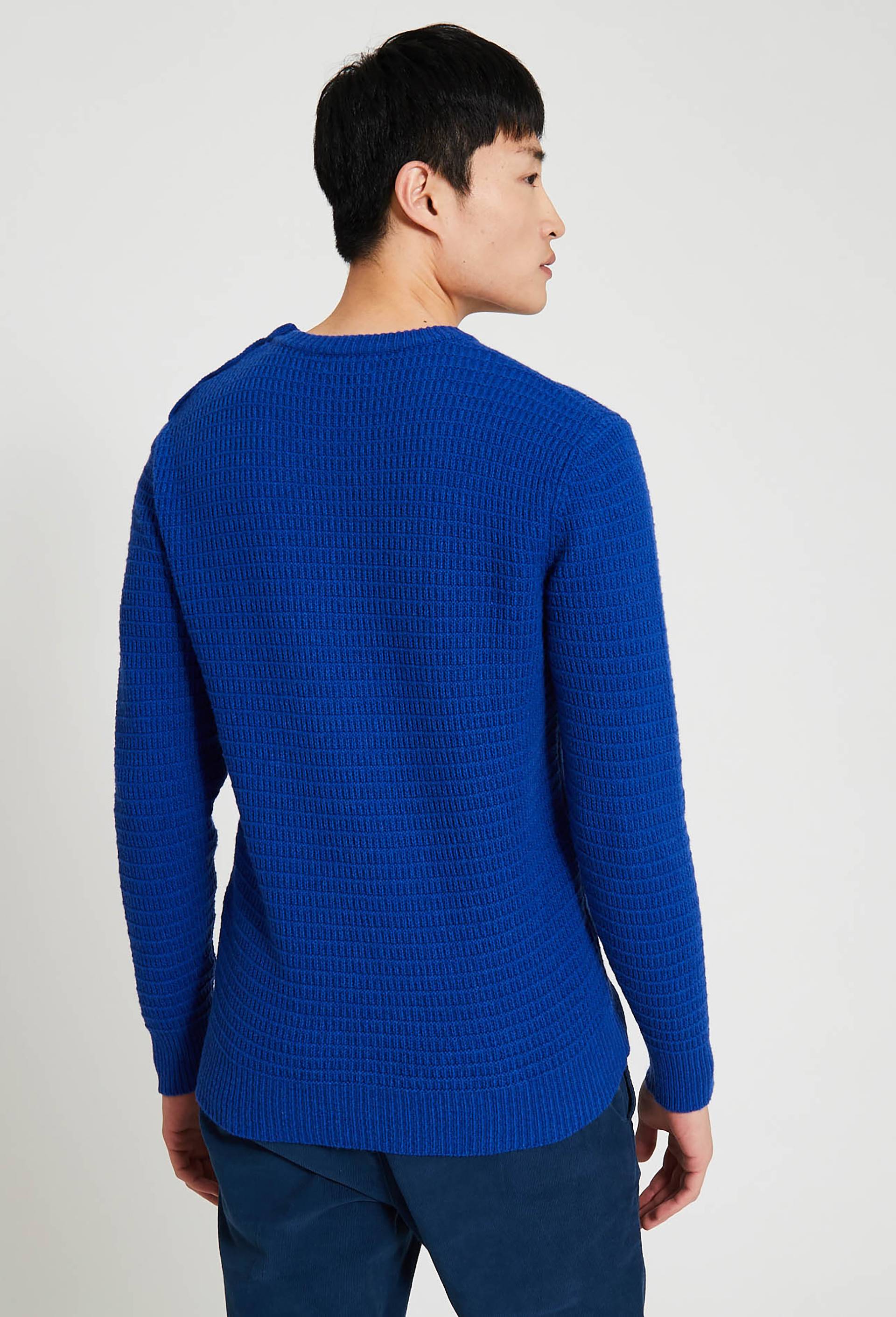 Pull contenant de la laine, Bleu, large image number 1