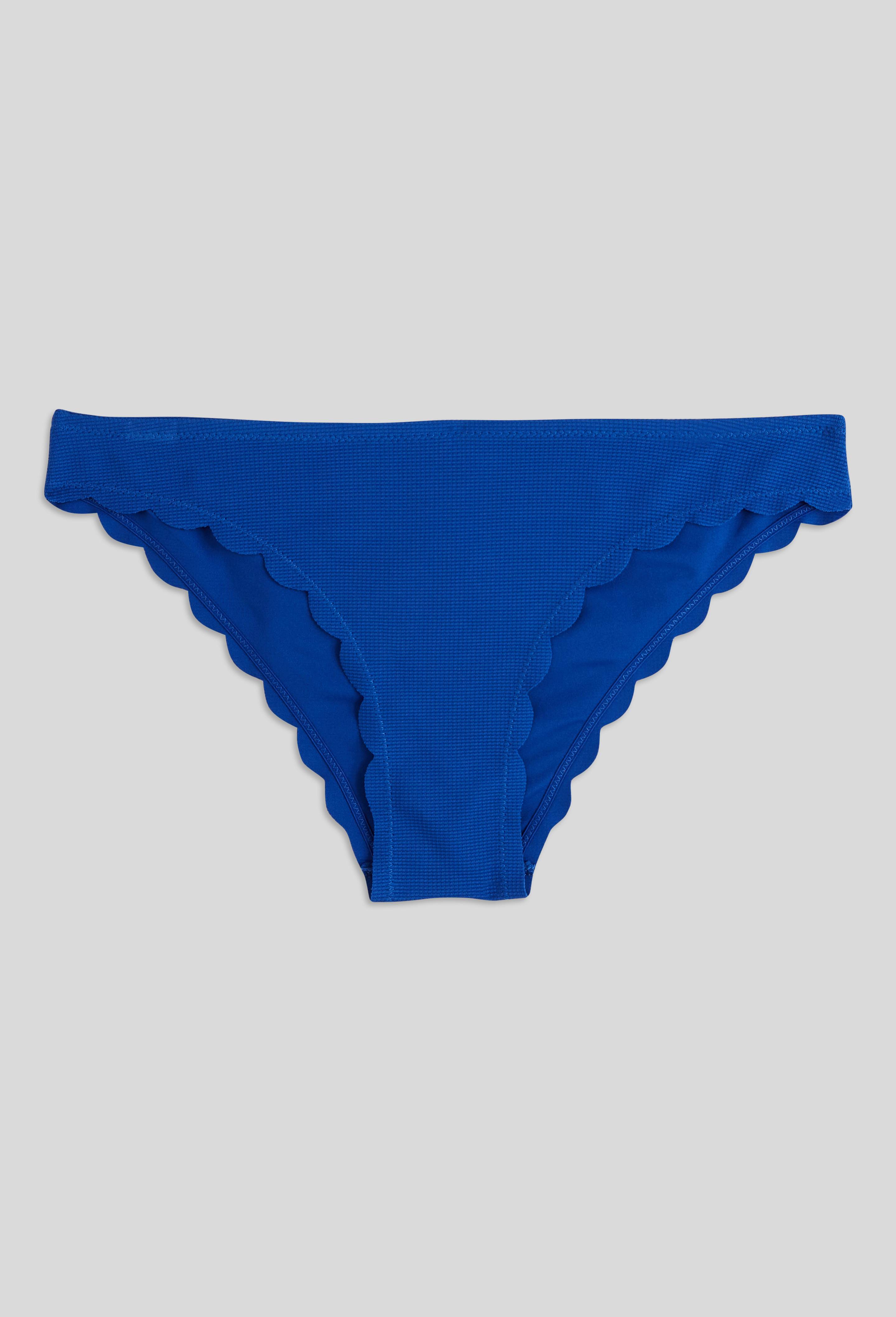 Bas de maillot de bain ZOE, mati&egrave;re recycl&eacute;e, Bleu, large image number 2