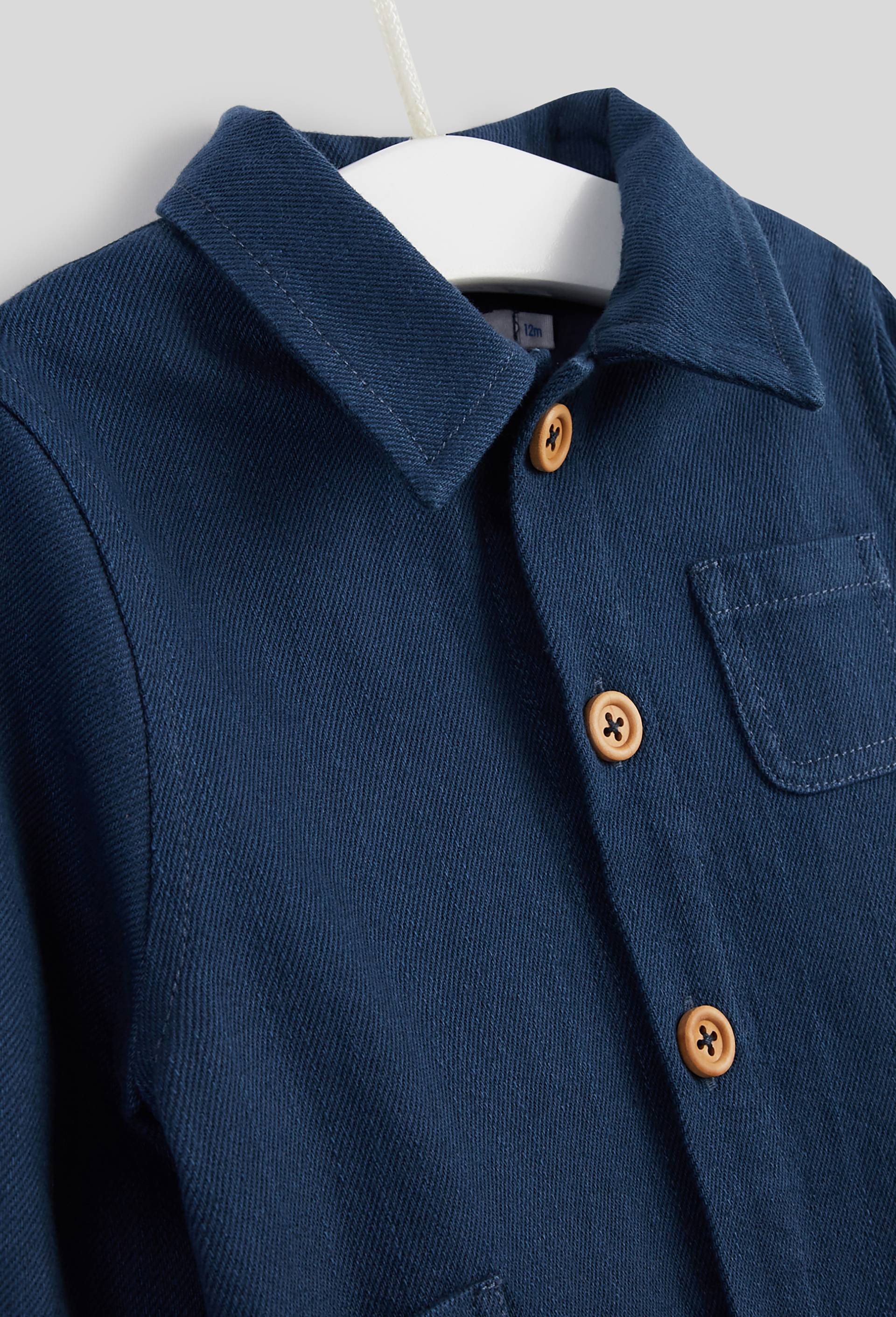 Veste de travail mixte, Oeko-Tex, Bleu, large image number 2.0