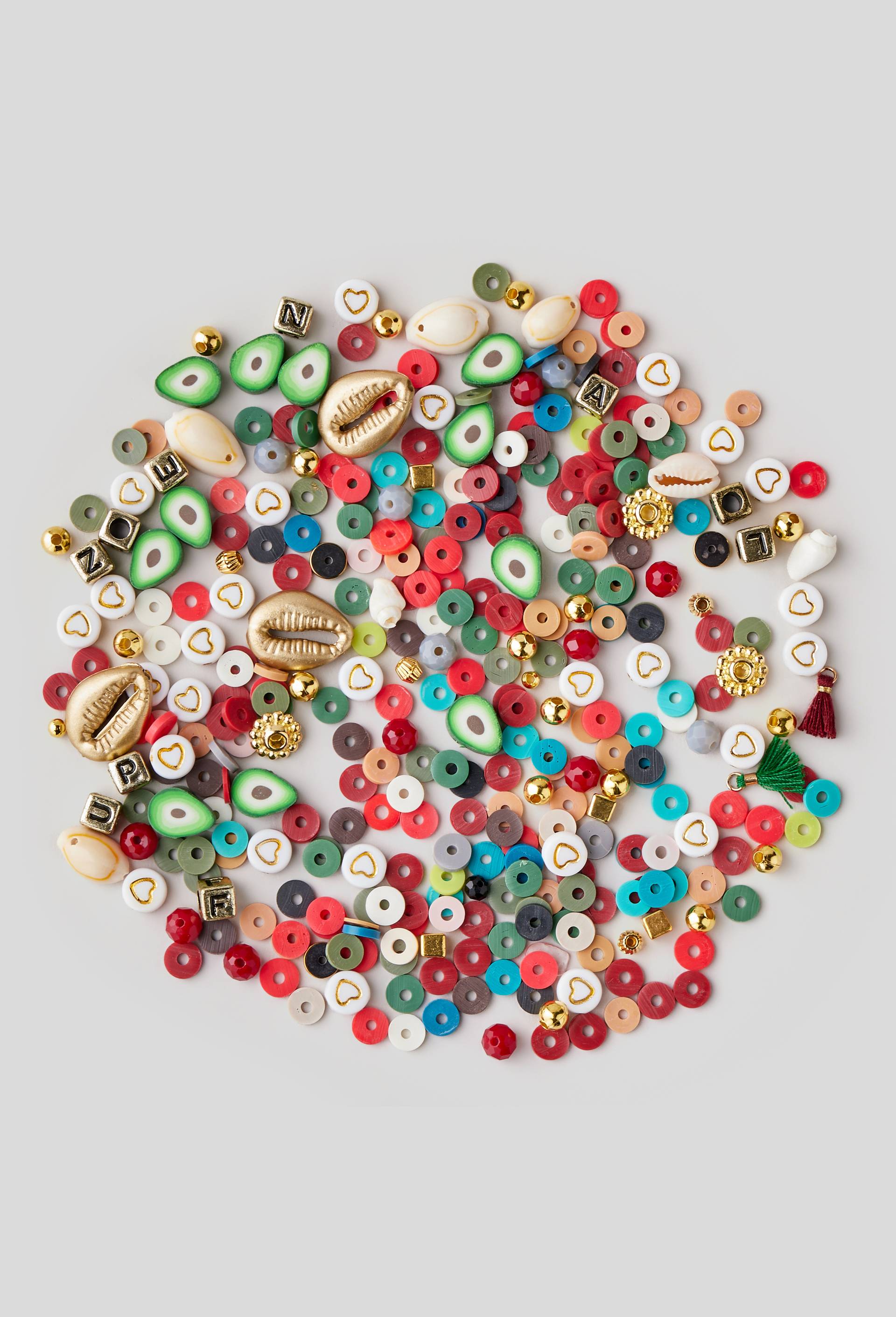 Perles heishi Dakar, Multicolore, large image number 0.0