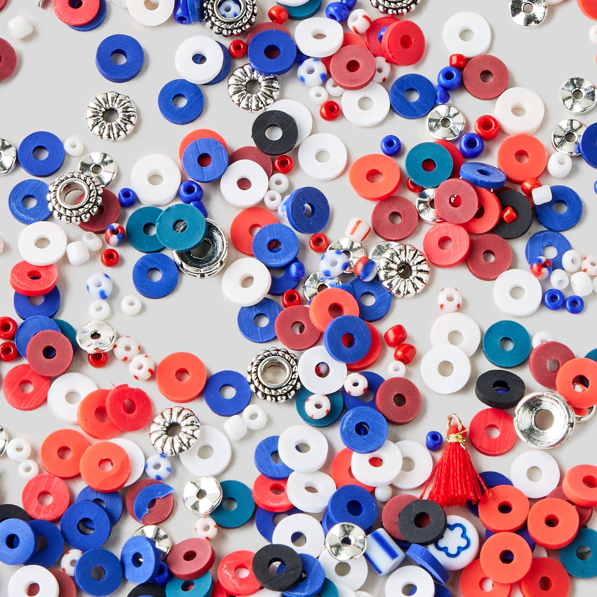 Perles heishi Paris, Multicolore, large image number 0.0