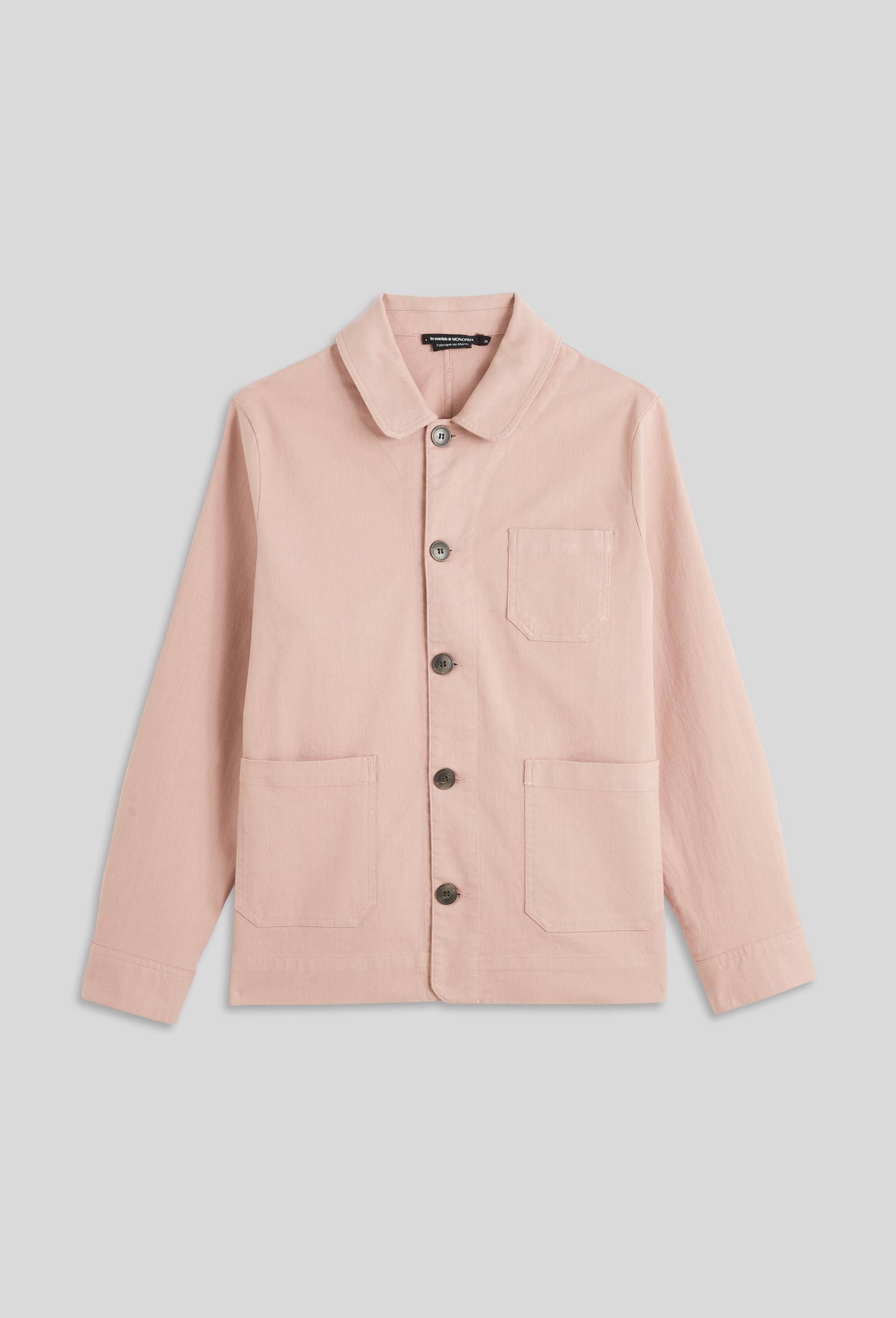 Veste courte contenant du coton, Rose clair, large image number 2
