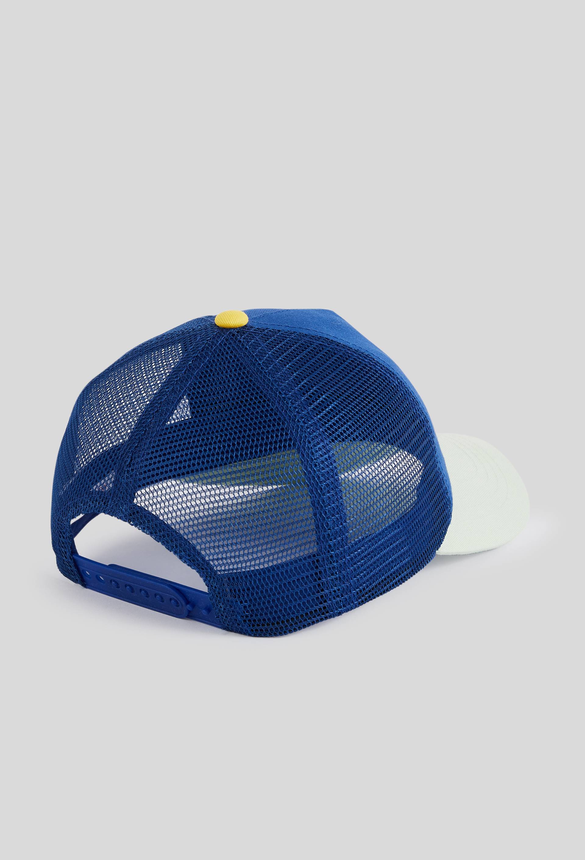 Casquette avec filet, broderie, Vert foncé, large image number 1