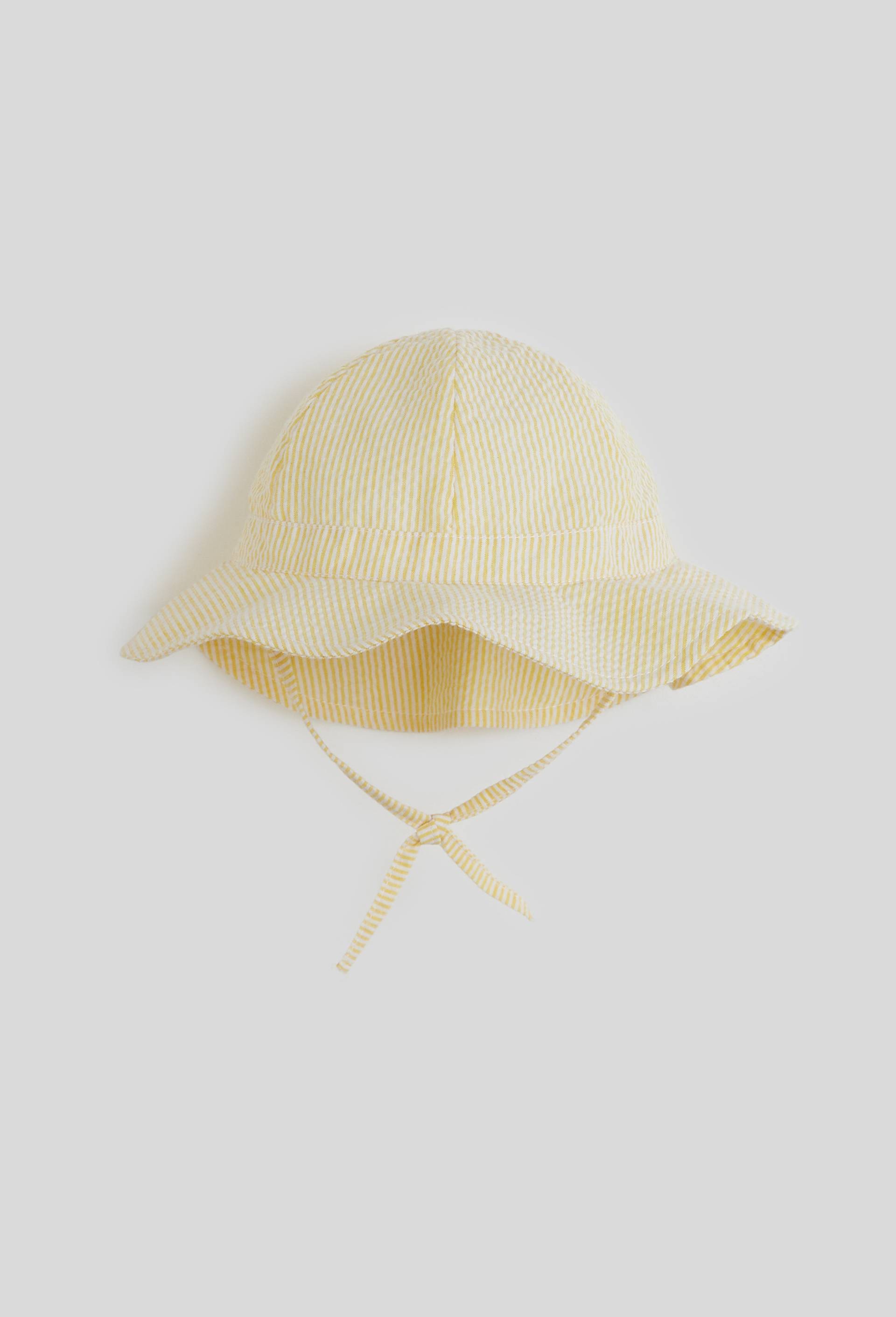 Chapeau cloche bébé, Jaune clair, large image number 0