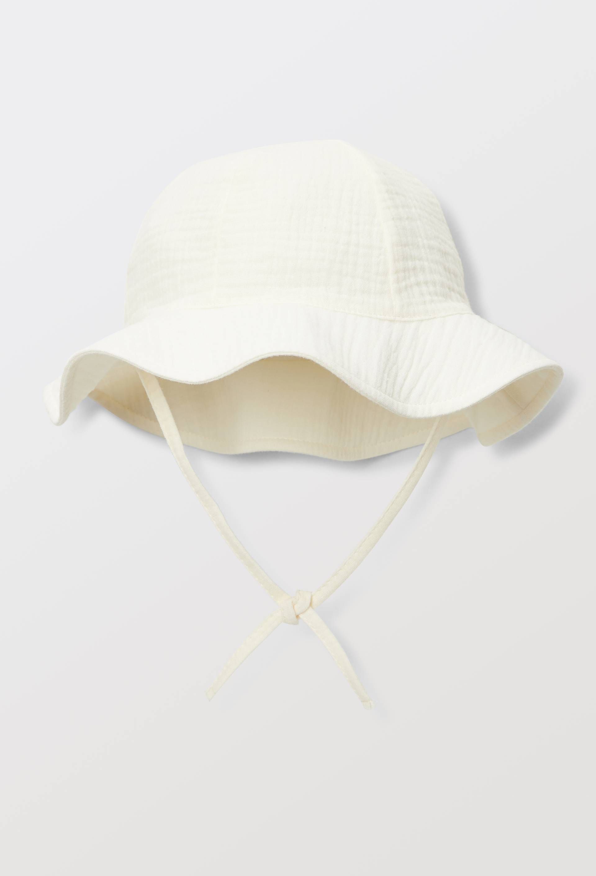 Cloche en gaze de coton, Blanc, large image number 0
