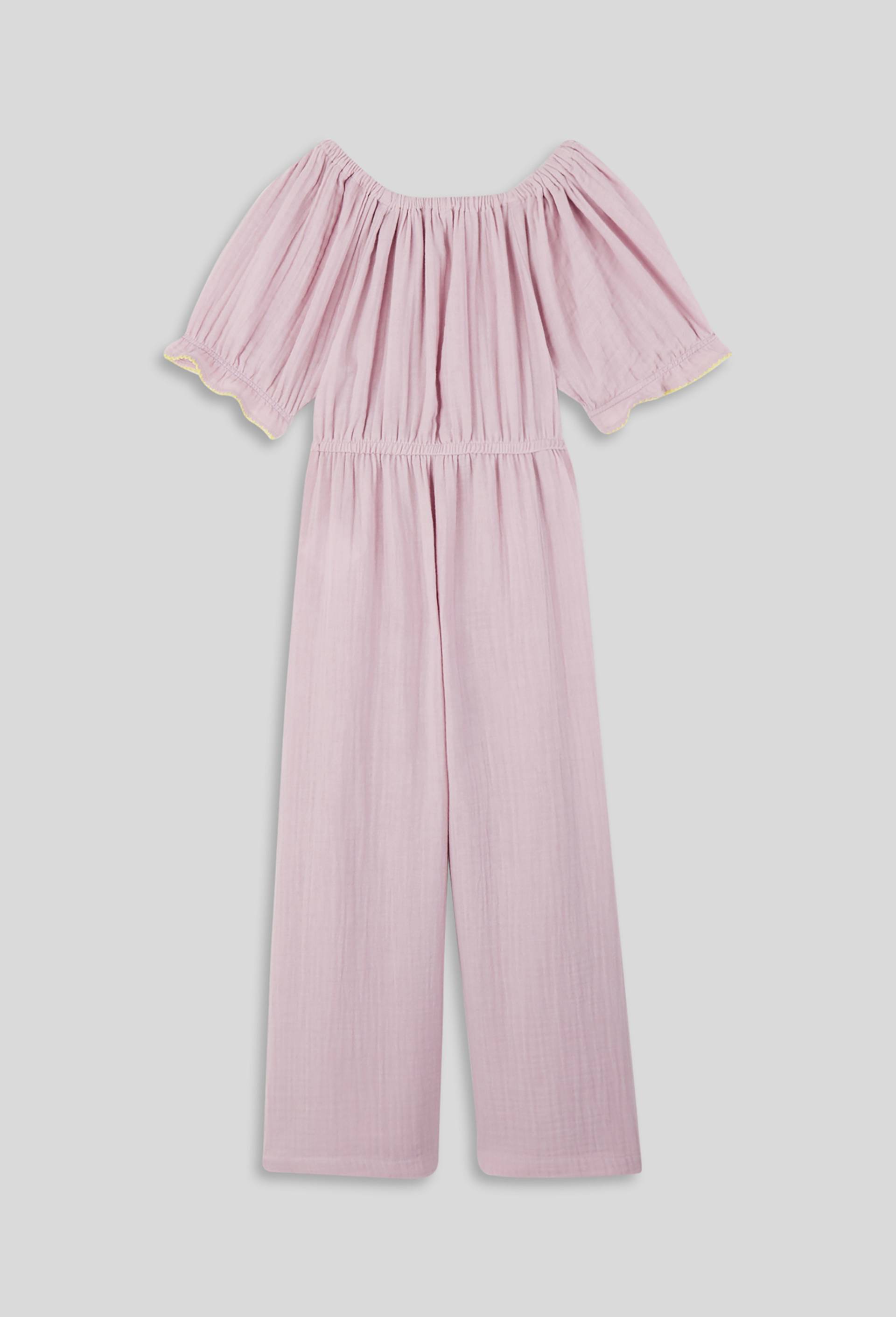 Combinaison en gaze de coton, coton BIO, Violet clair, large image number 1