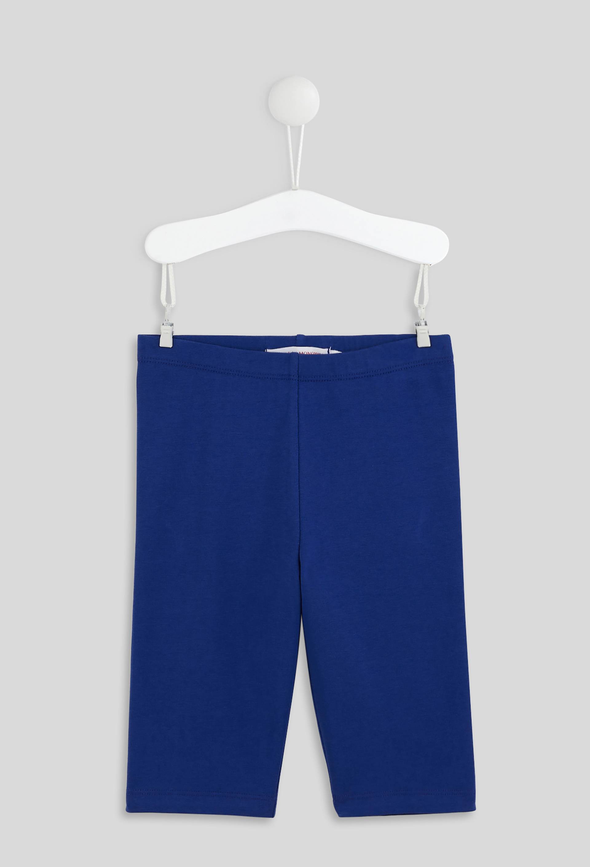 Short cycliste en jersey, coton BIO et Oeko-Tex, BLEU, large image number 0.0
