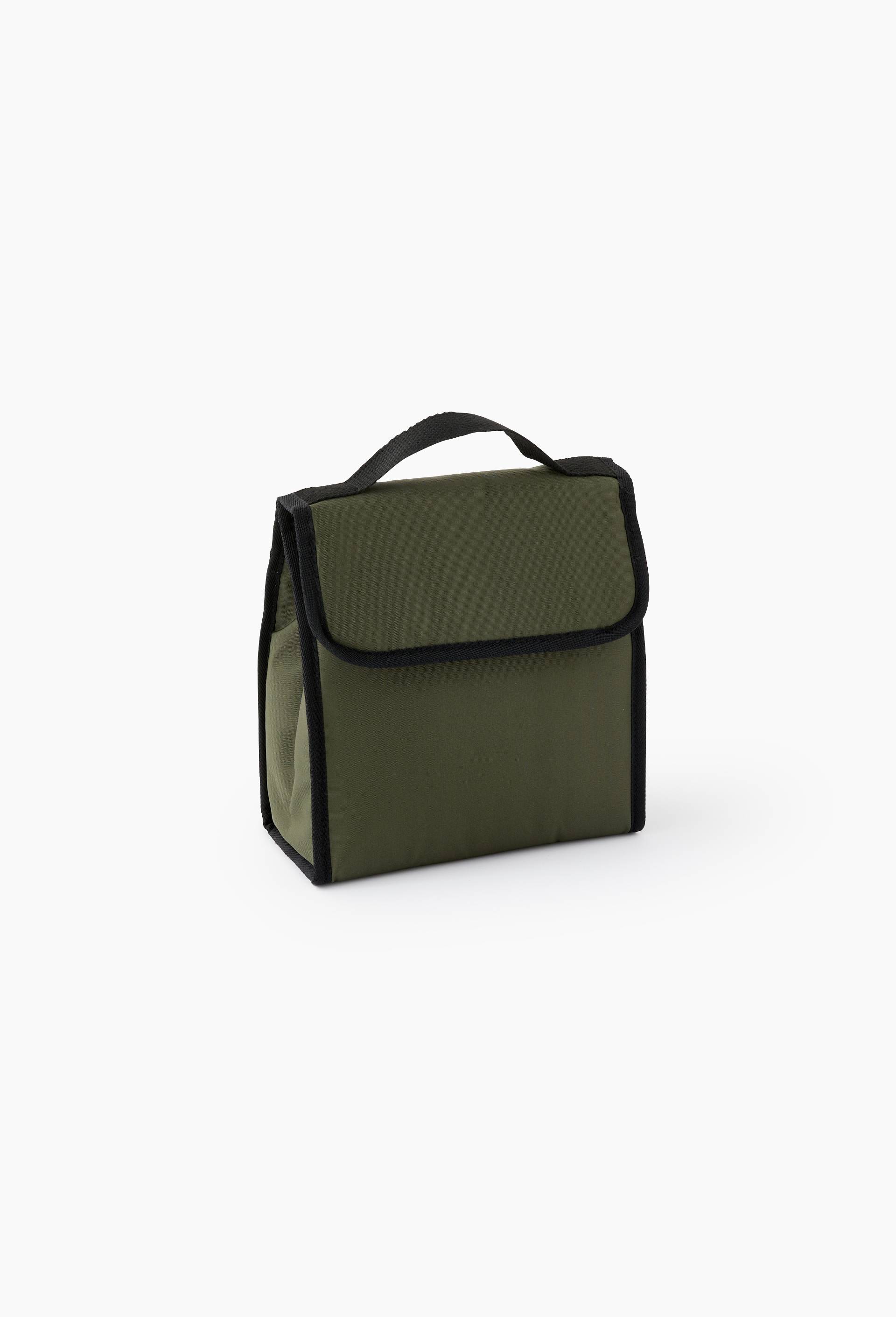 Sac isotherme 4L ,18*9*23cm , en polyester recyclé, Vert foncé, large image number 0