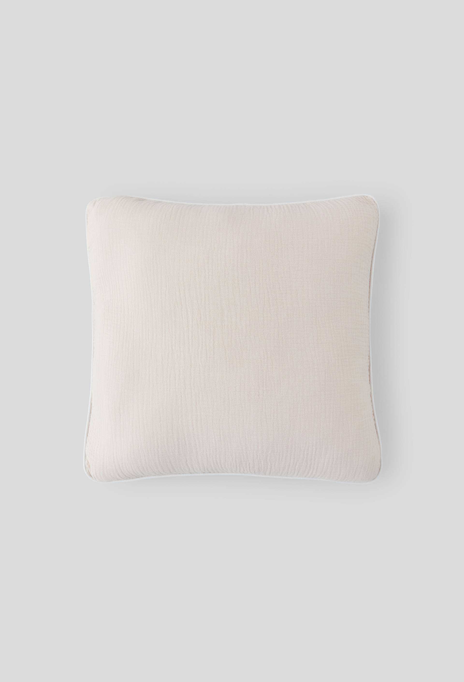 Coussin, 45x45cm, 100% coton, Rose clair, large image number 0.0