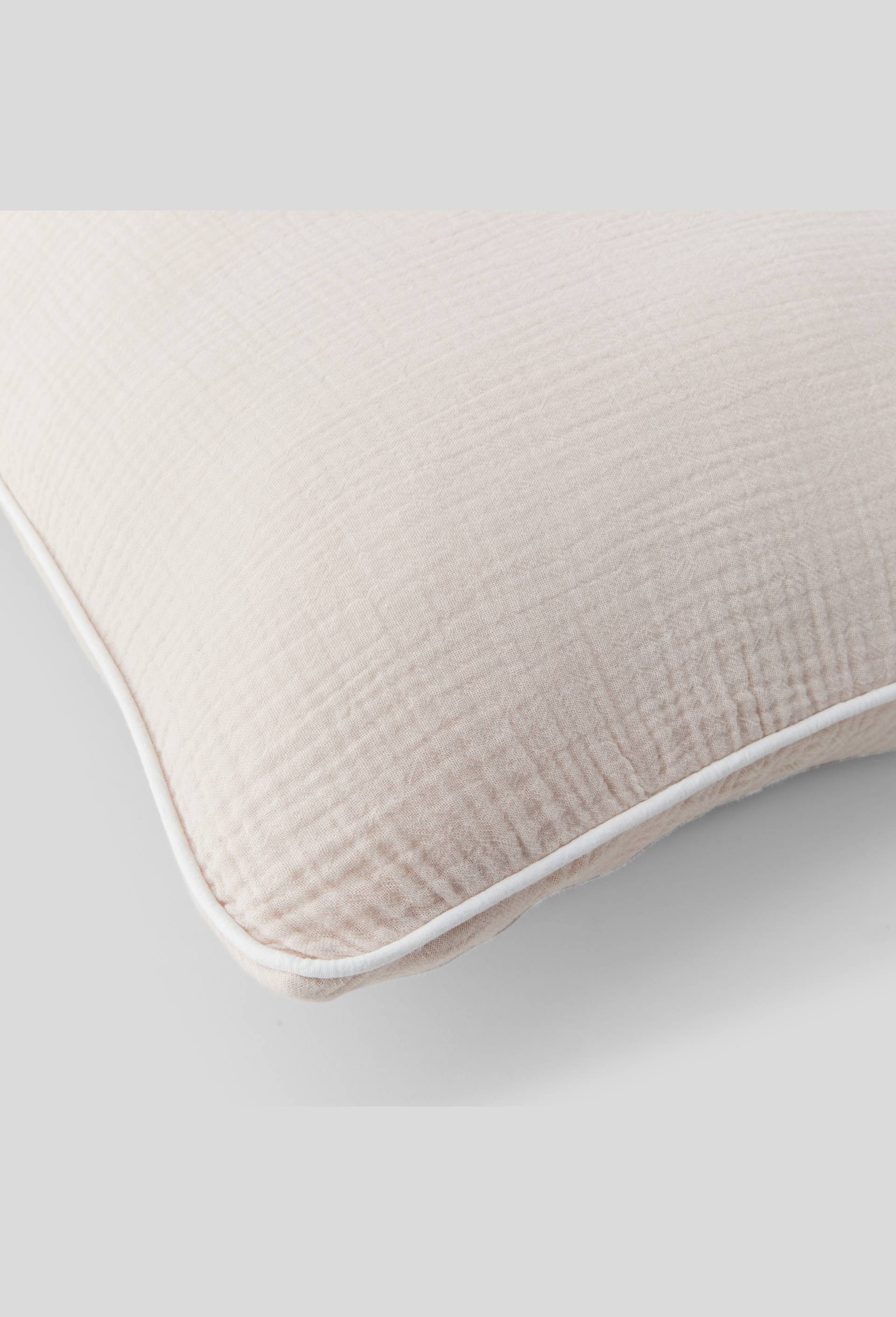 Coussin, 45x45cm, 100% coton, Rose clair, large image number 1.0