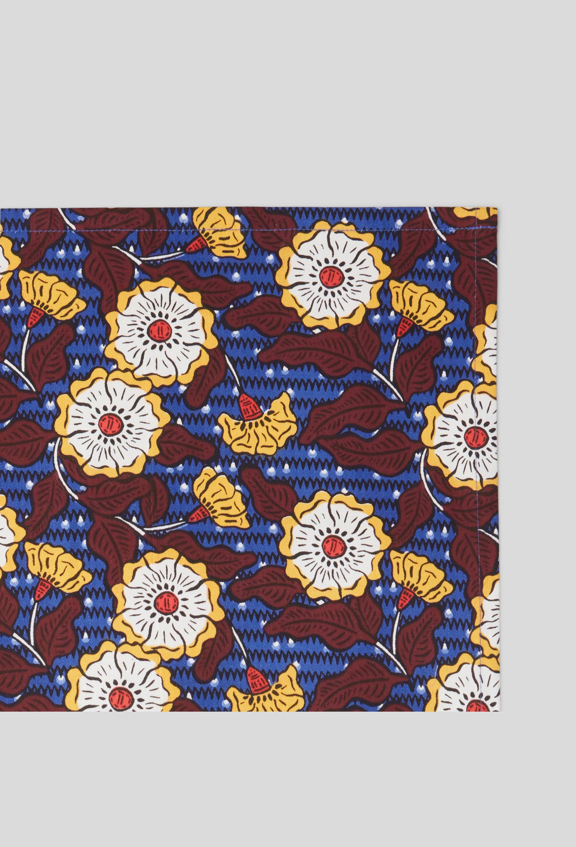 Torchon imprimé, 50x70cm, 100% coton  oekotex, Bleu, large image number 1.0