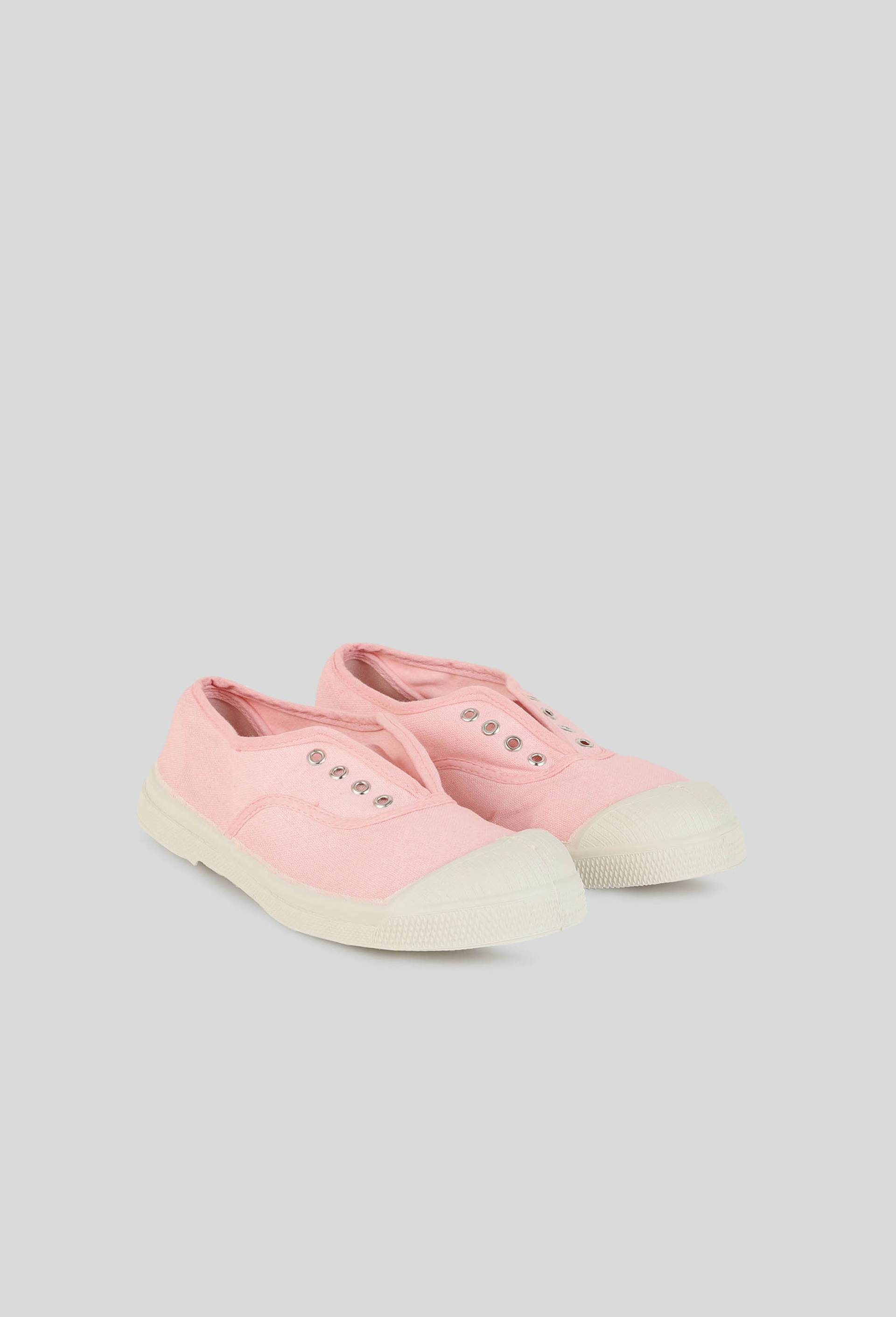 Tennis Bensimon unies en coton, Rose clair, large image number 0
