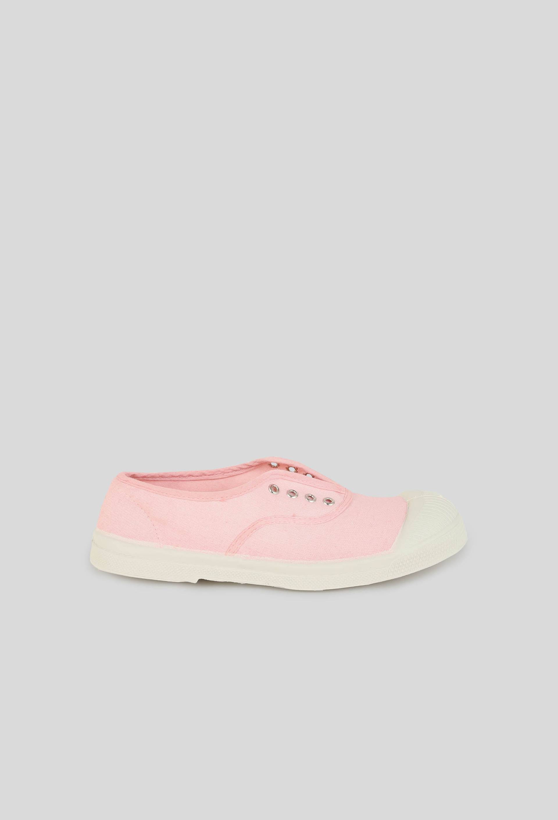 Tennis Bensimon unies en coton, Rose clair, large image number 1