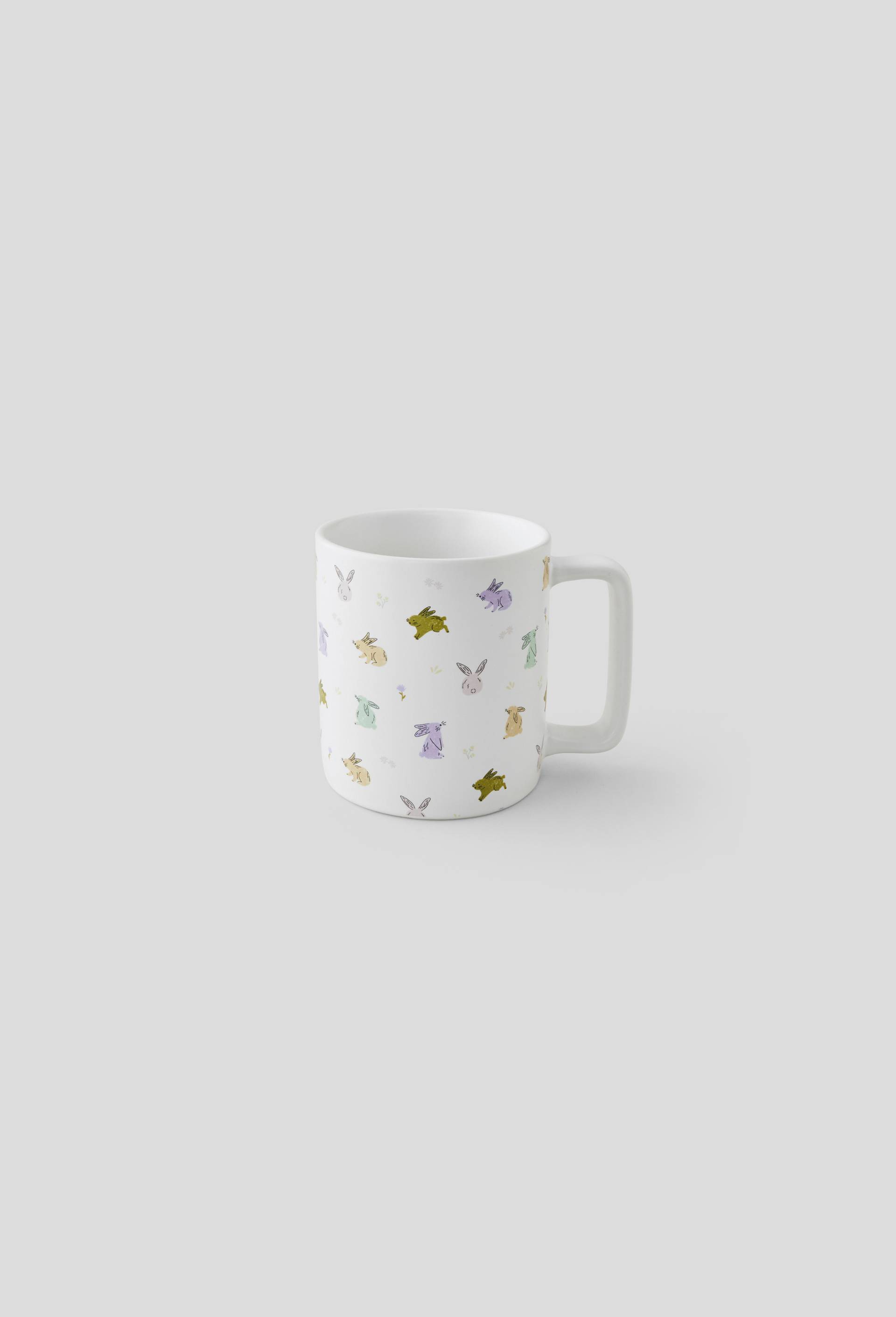 Mug droit imprimé, 32cl, Blanc, large image number 0.0